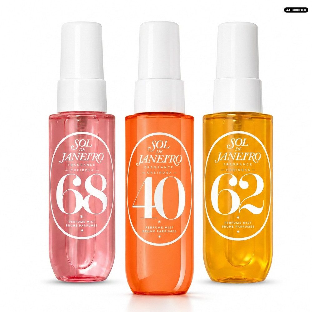 Sol de Janeiro Gesichts- und Körperspray Sol de Janeiro Cheirosa 68 40 62 Perfume Mist Trio Set, Drei beliebte Cheirosa Düfte in praktischer Travel Size kombiniert