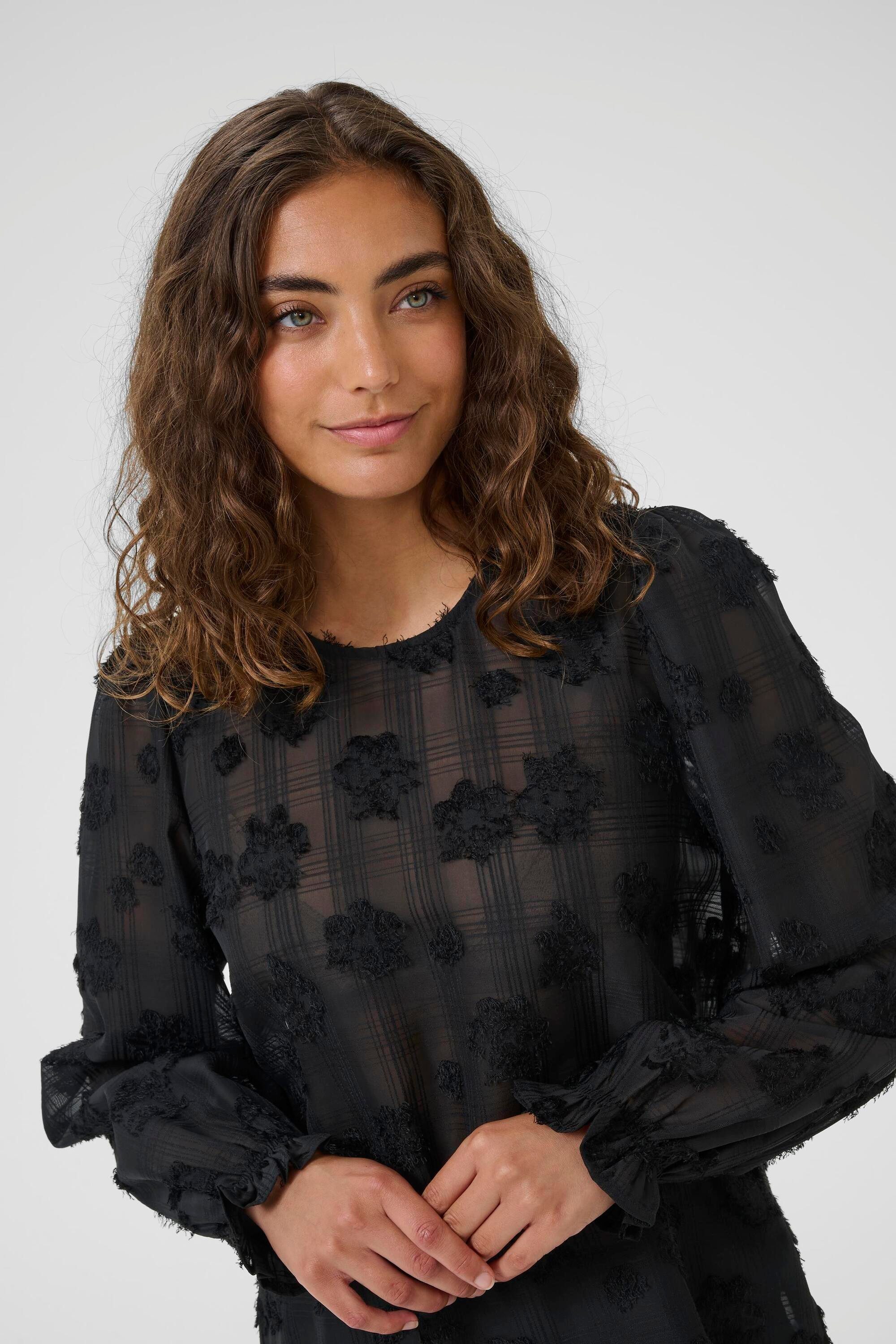 Culture Langarmbluse Langarm-Bluse CUbeannie