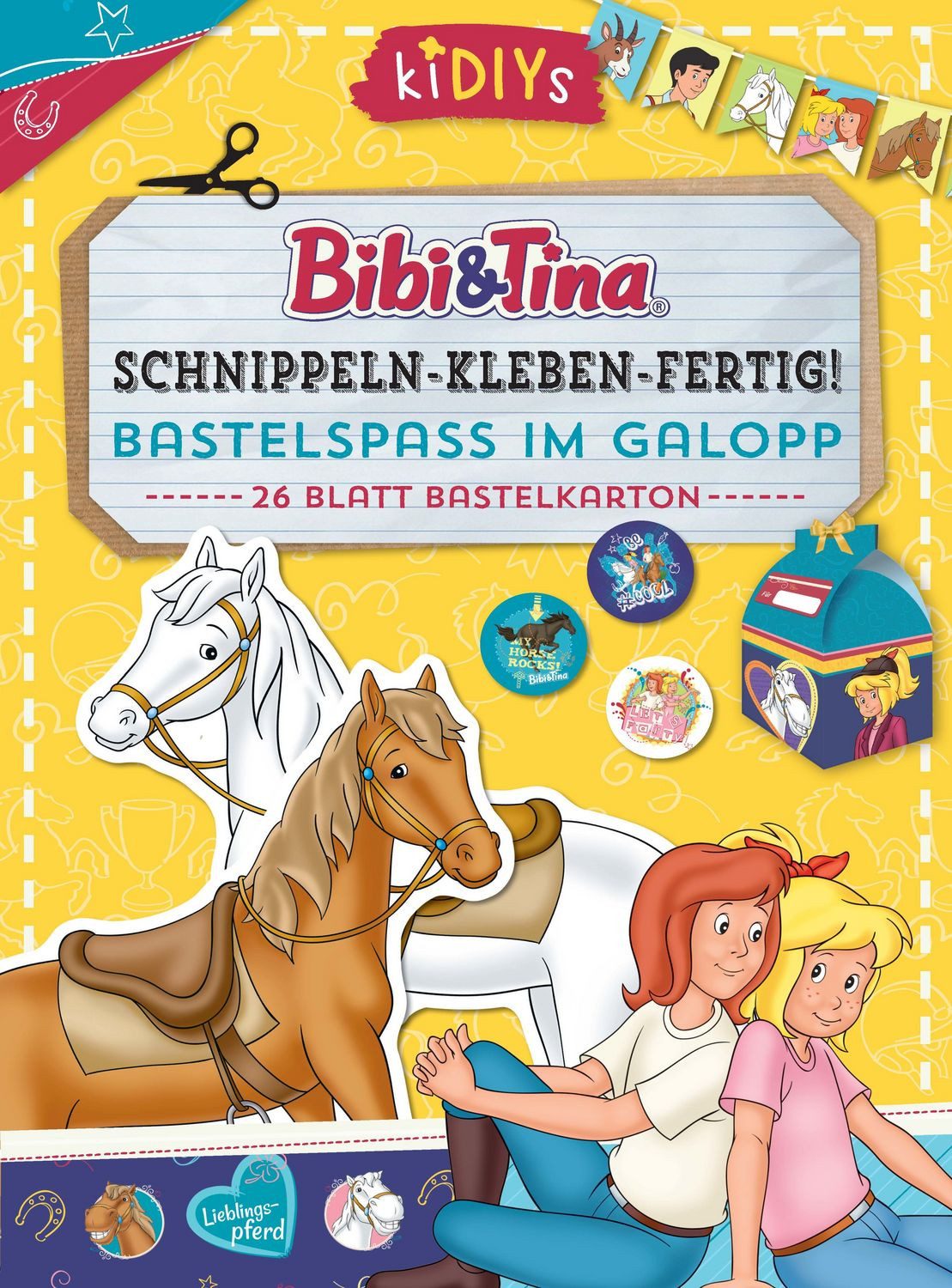 Belletristik Schnippeln – Kleben – Fertig! Bibi & Tina - Bastelspaß im Galopp Baste diverse