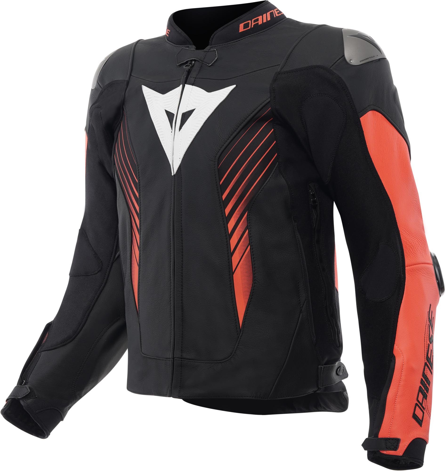 Dainese Motorradjacke Super Speed 5 Motorrad Lederjacke Wasserdicht protektoren reflektierende wasserdichte
