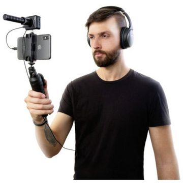 IK Multimedia Mikrofon IK Multimedia iRig Mic Video Bundle Stand Handymikrofon Übertragungsar