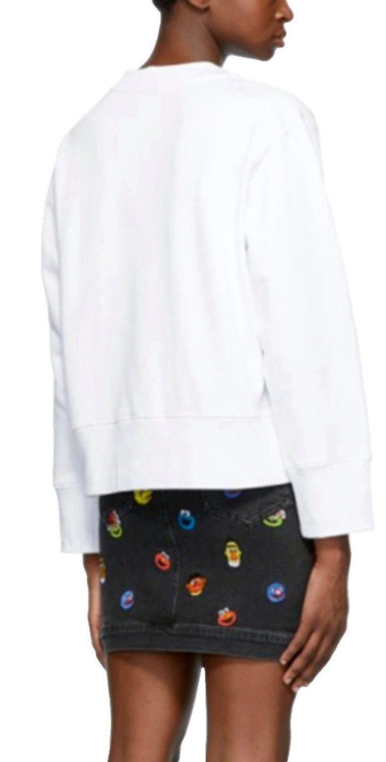 Moschino Sweatshirt X SESAME STREET Bert & Ernie Sweatshirt Sweater Pulli Pullover Moschino x Sesame Street© Kollaboration