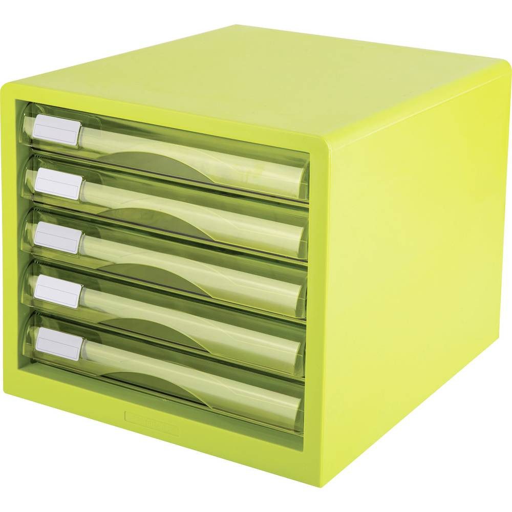 Deli Schubladenbox D360254 Schubladenbox DIN A4 Anzahl der Schubfächer: 5