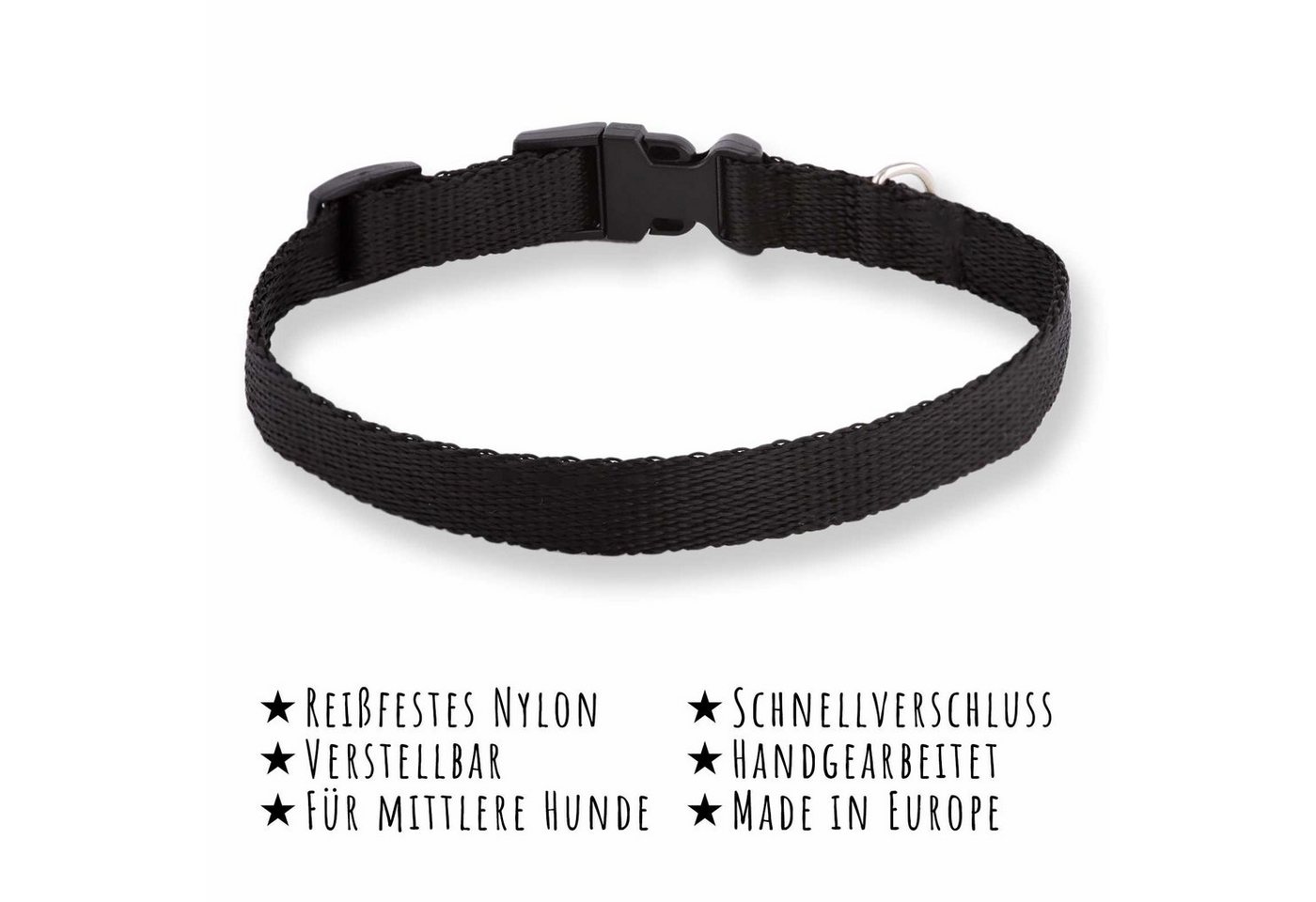 Thumbnail - Monkimau Hunde-Halsband Hundehalsband aus Nylon, Nylon, verstellbar