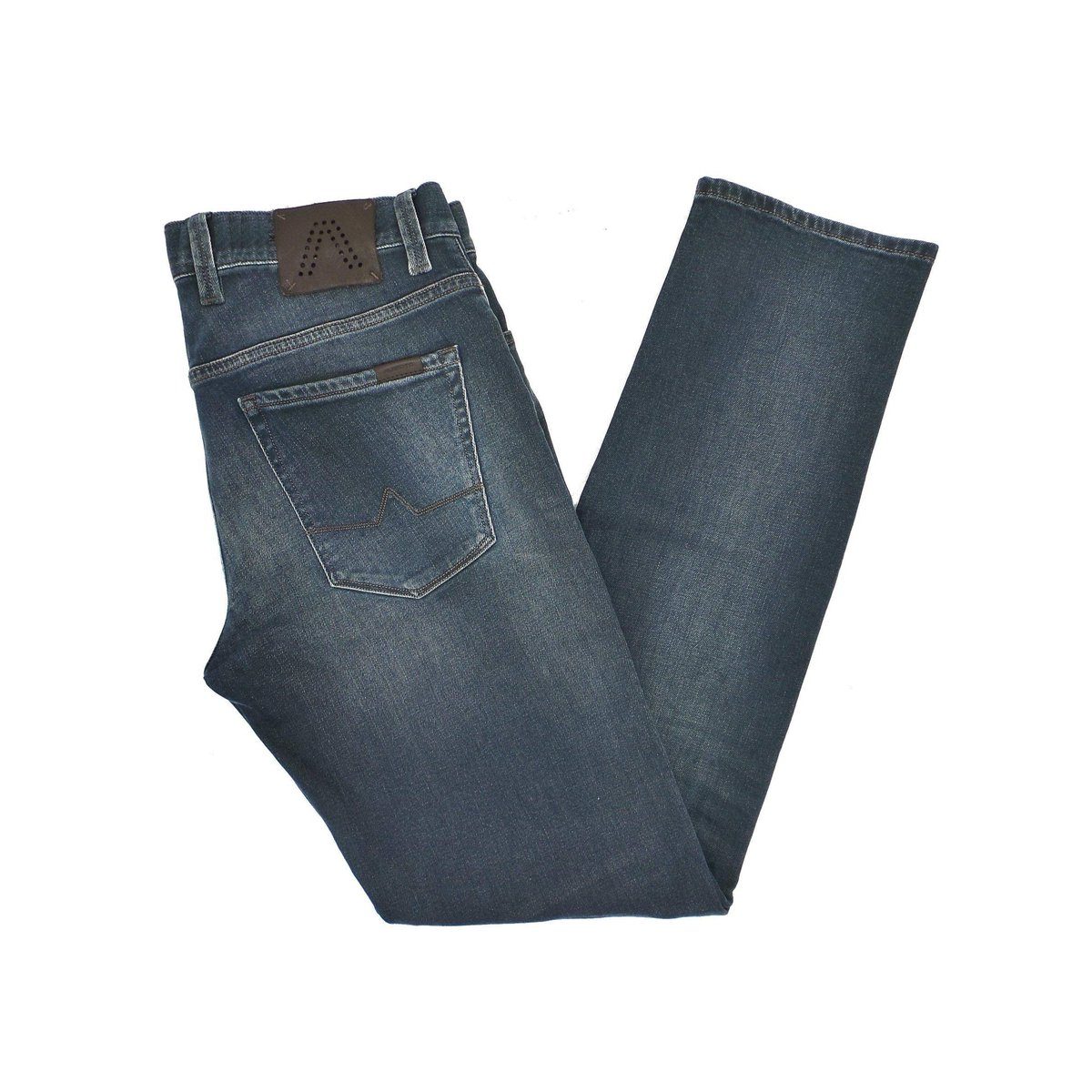 Alberto marineblau (1-tlg) regular Straight-Jeans