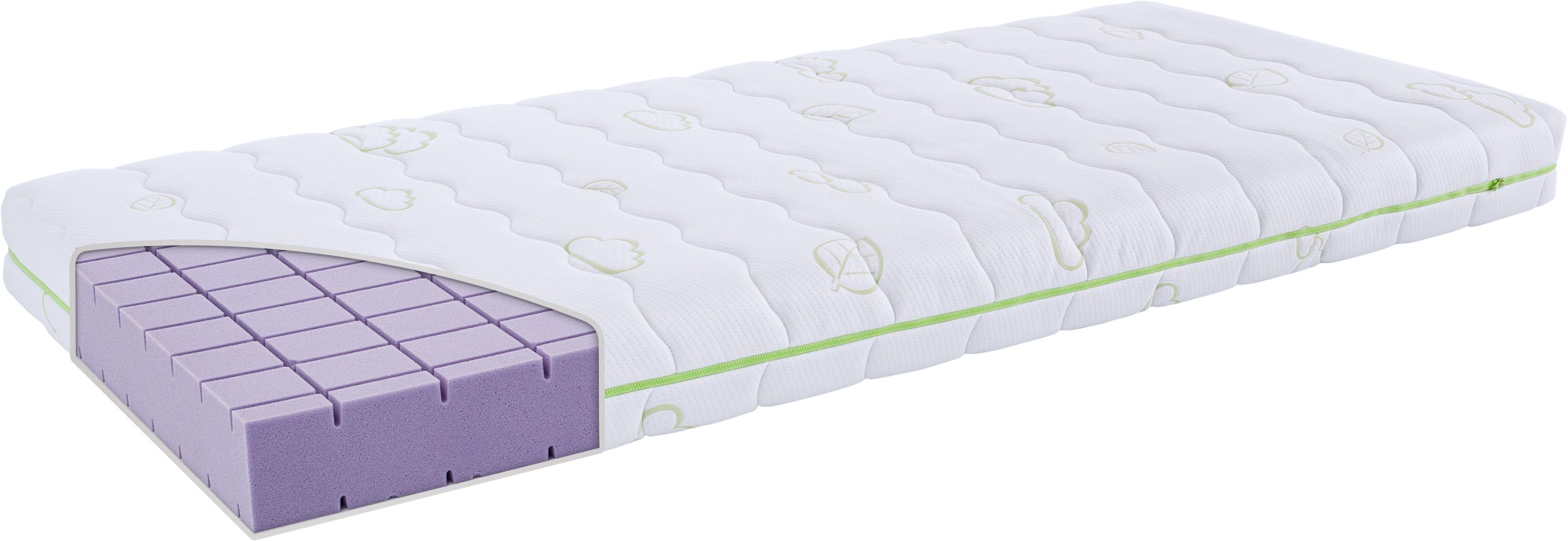 Jugendmatratze Matratze VOLLMOND, Träumeland, 14 cm hoch, (1-tlg)