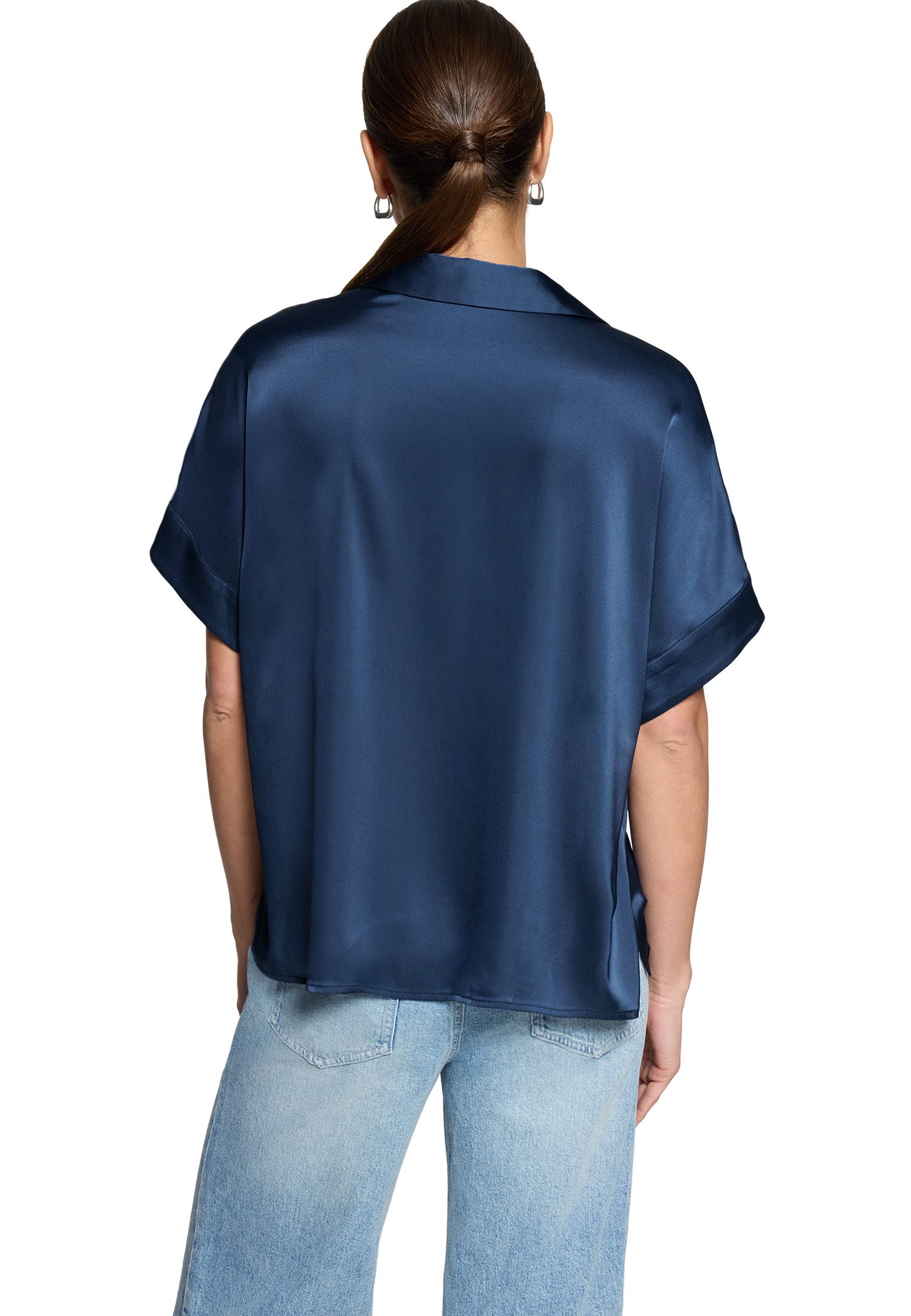 Zero Hemdbluse Damen mit Streifen