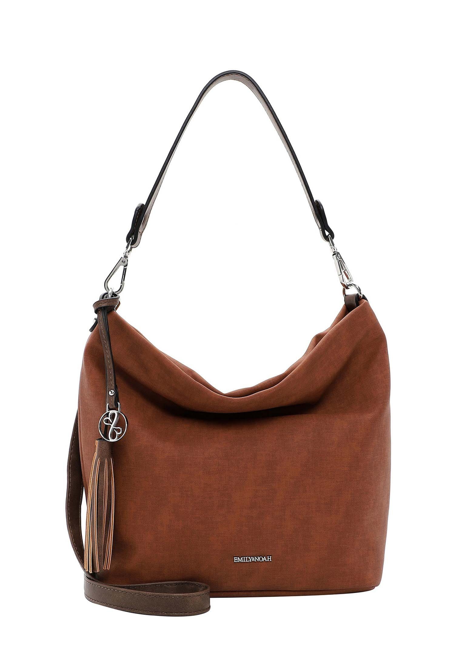 EMILY & NOAH Handtasche E&N Elke, Für Damen cognac 700