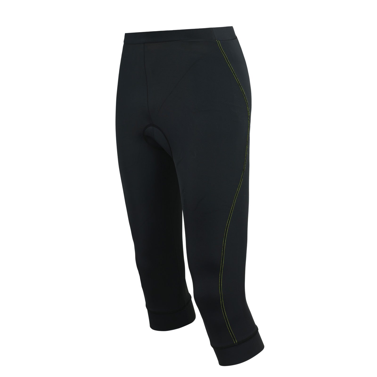 Airtracks Radlerhose Damen Fahrradhose 3/4 Lang Comfort Line (Radhose mit 3 günstig online kaufen