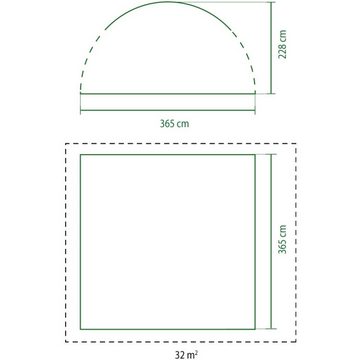COLEMAN Kuppelzelt Event Dome Shelter L, 3,65 x 3,65m