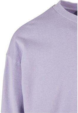 URBAN CLASSICS Rundhalspullover Urban Classics Herren Pigment Dyed Crew Neck (1-tlg)