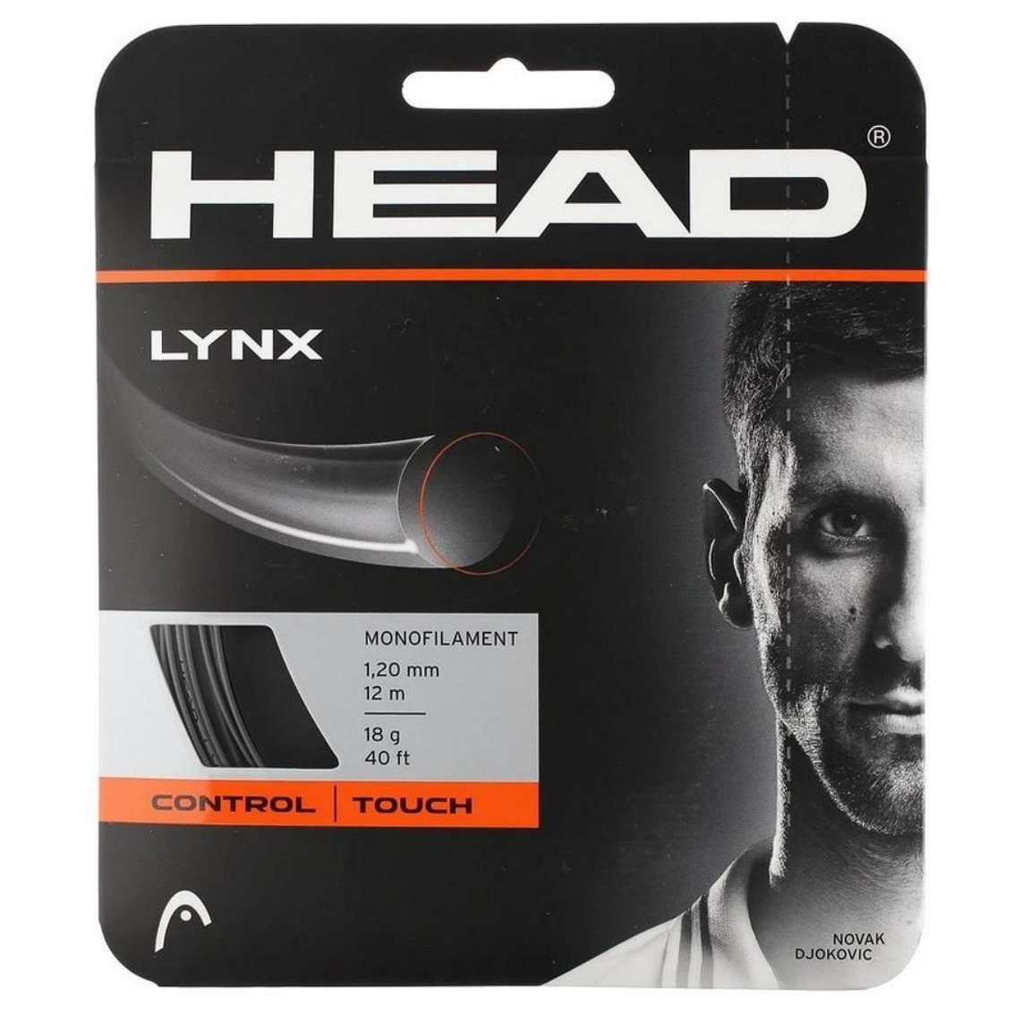 Tennissaite Lynx (Haltbarkeit) anthrazit 12m Set