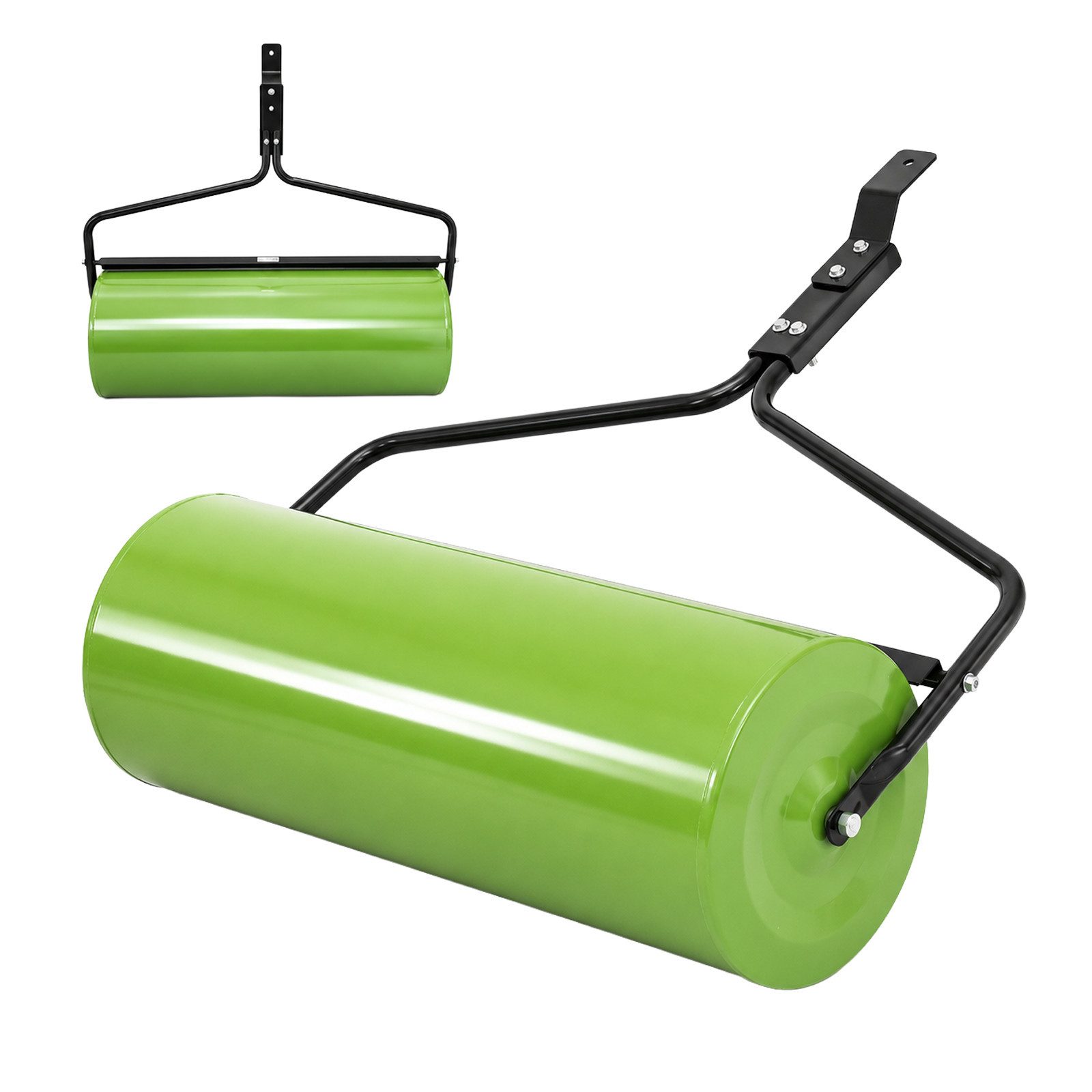 TRUTZHOLM Rasenwalze für Rasenmähtraktor 98 x 36 cm 95 L grün Walze Ackerwalze ATV Quad