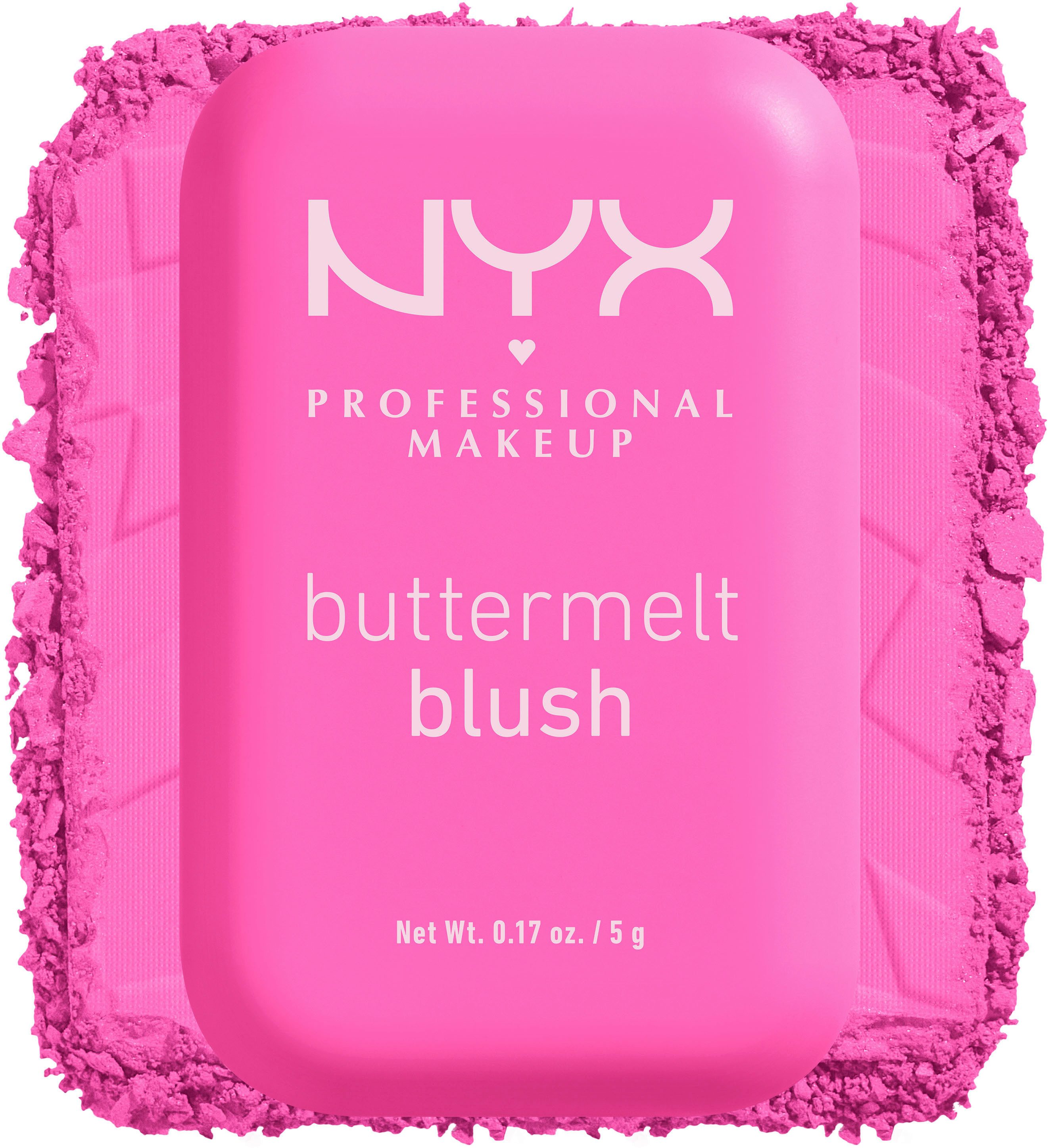 NYX PROFESSIONAL MAKEUP Rouge BUTTERMELT BLUSH, verschmilzt wie ein Puder, lässt sich wie Butter verblenden