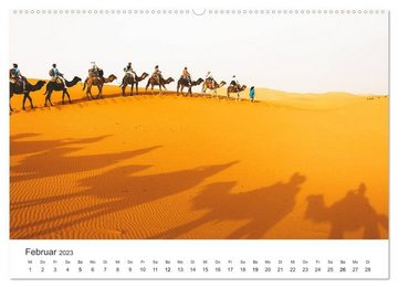 CALVENDO Wandkalender Das farbenfrohe Marokko (Premium, hochwertiger DIN A2 Wandkalender 2023, Kunstdruck in Hochglanz)