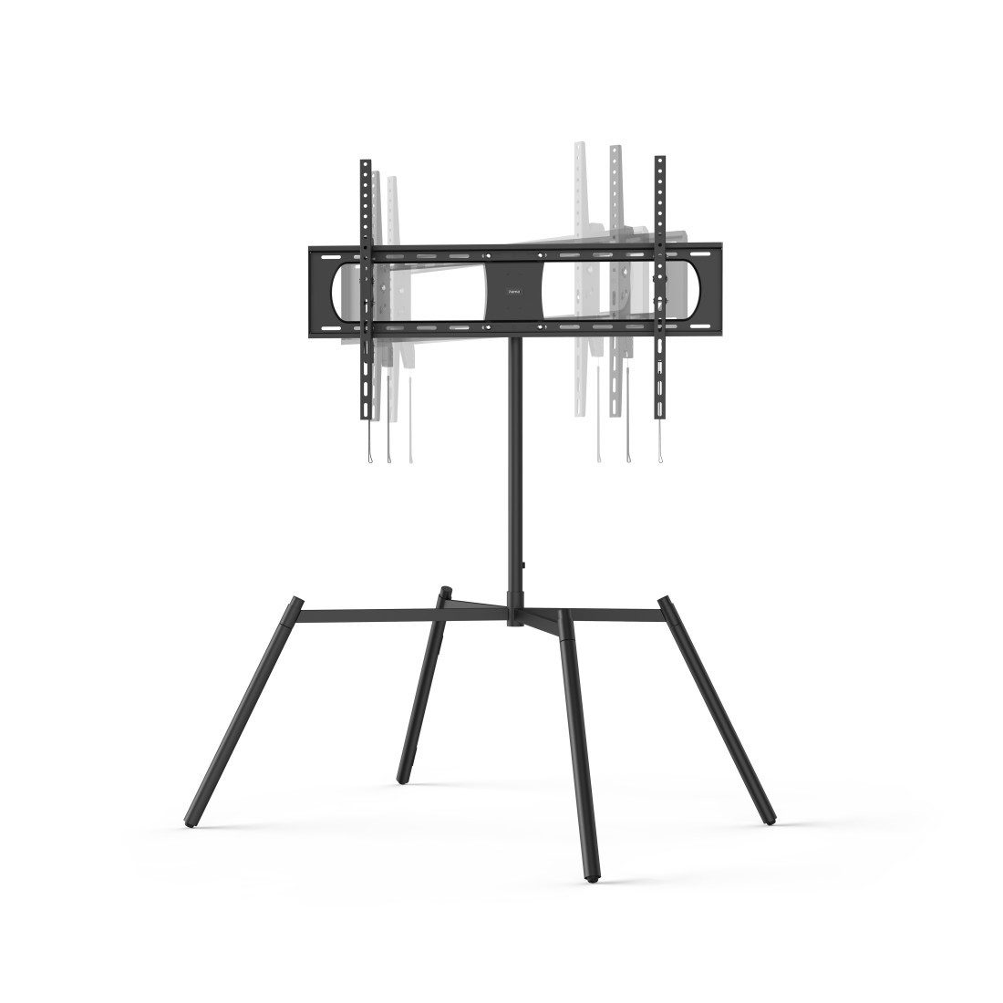 Hama Standhalterung TV-Ständer, bis 50 kg, 152-228,6 cm (60"-90), VESA 900 x 600, (bis 90 Zoll, schwenkbar, neigbar, höhenverstellbar, freistehend)