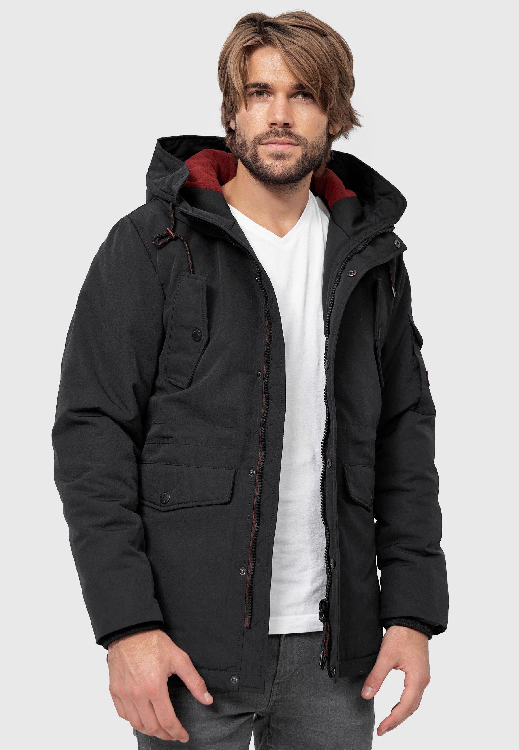 Indicode Ocala Parka Black