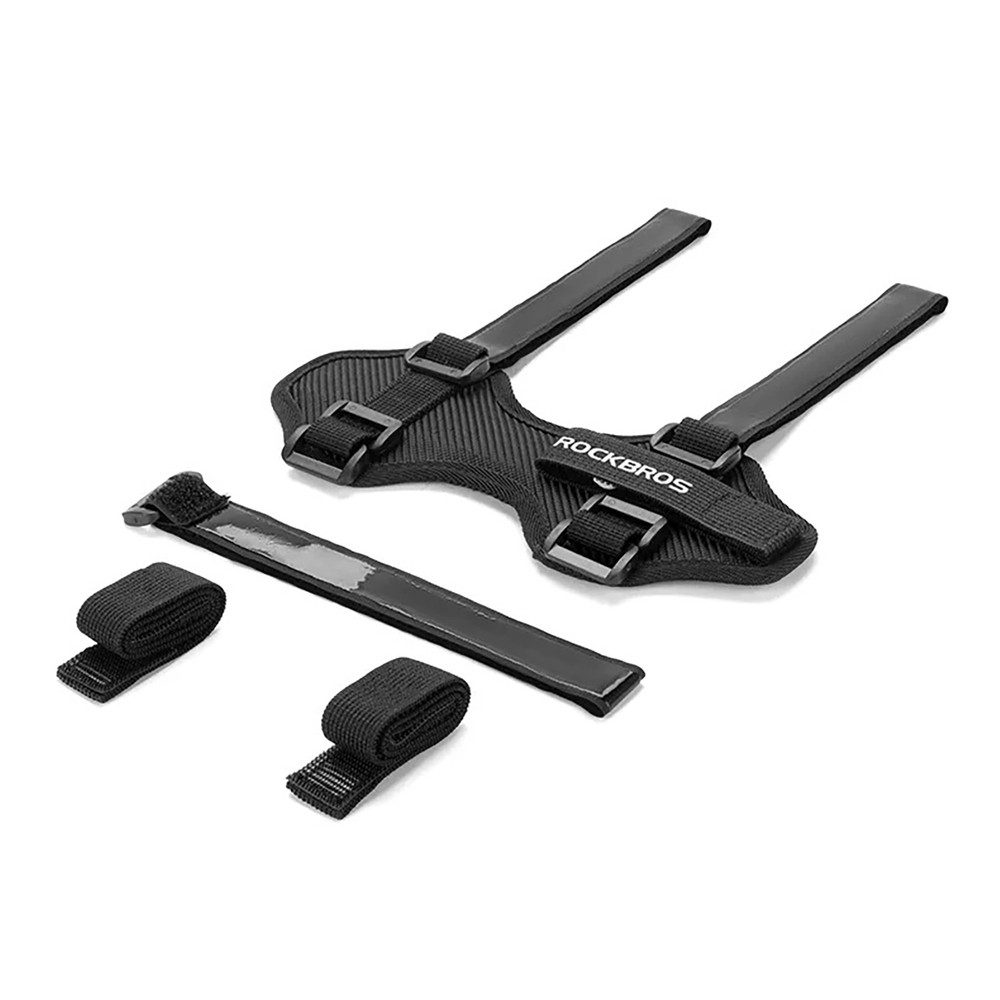 ROCKBROS Klettband Klettband Befestigungsgurt, Fahrrad, (Spar-Set, 1-St., 20 x 8 cm verstellbar), Klettverschluss, rutschfest, verstellbar