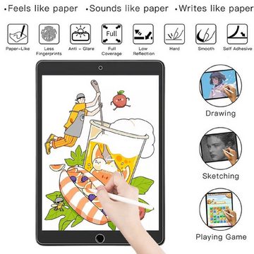 Protectorking Schutzfolie 1x Paperfeel für iPad 10.2 / 8/ 9 Gen.Displayschutz Schreiben Malen, (1-Stück), Tablet