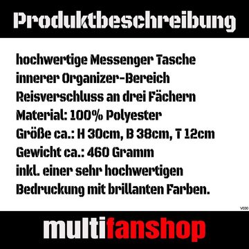multifanshop Schultertasche Deutschland - Meine Fankurve - Tasche