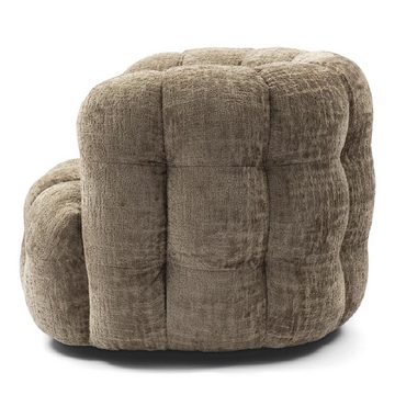 Rivièra Maison Sessel Sessel Arosa Swivel Chair Taupe