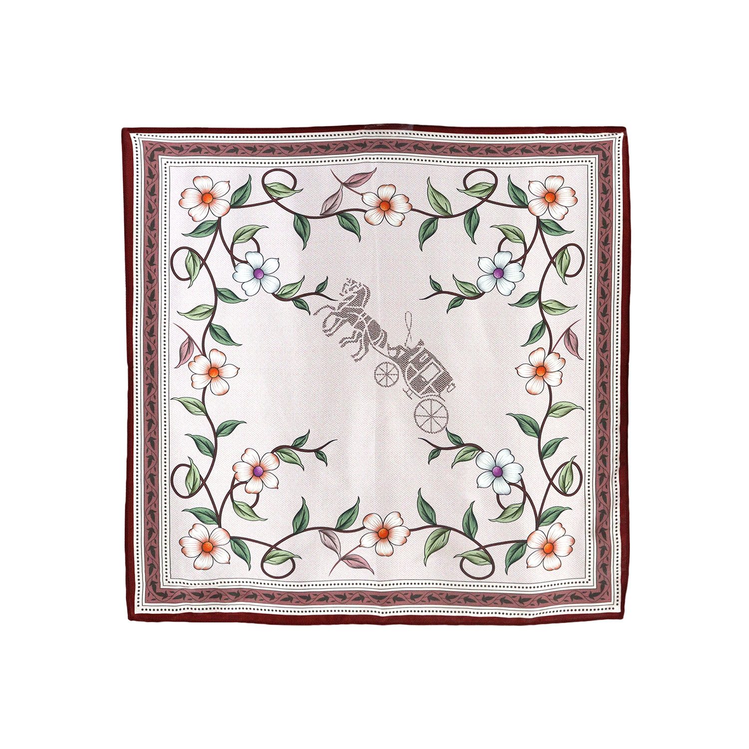 ZEBRO Modetuch Seidentuch