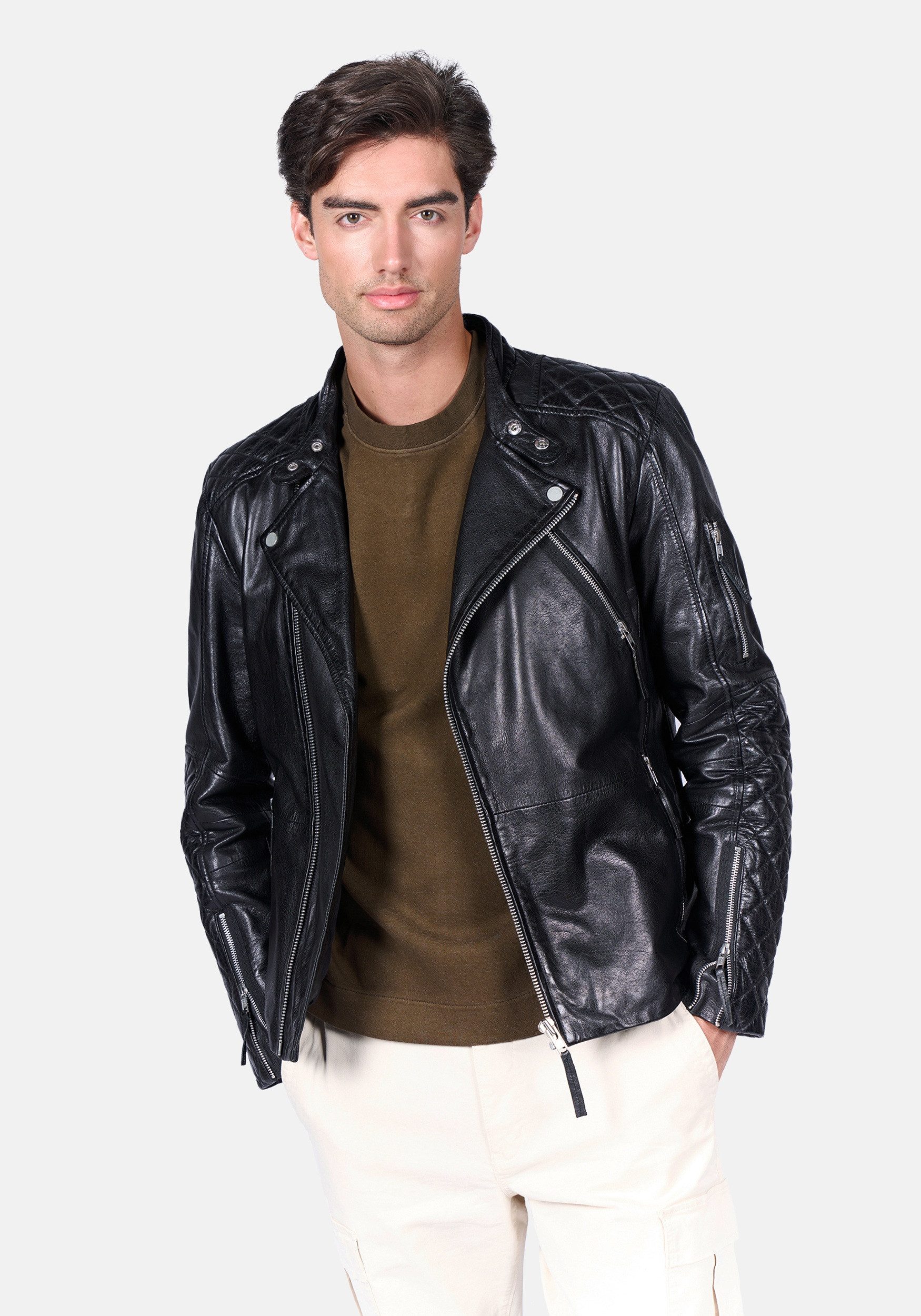 Freaky Nation Lederjacke Cruiser-FN