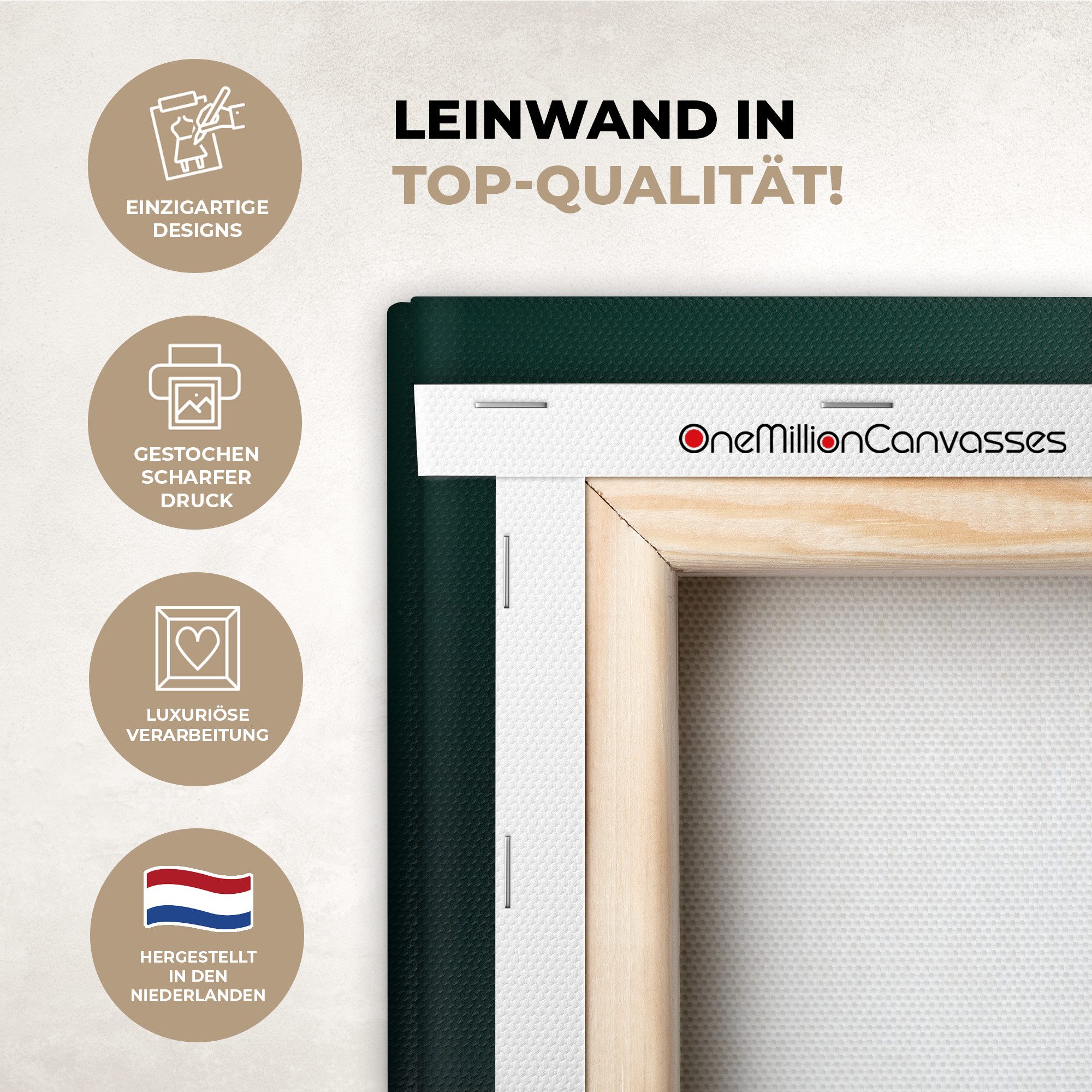 OneMillionCanvasses® Leinwandbild Fußball - Fußball - Junge - Schwarz, Fotodruck (1 St), Teenager Zimmer Bild, Jugendzimmer Deko, Kinder Wanddeko, 20x30 cm