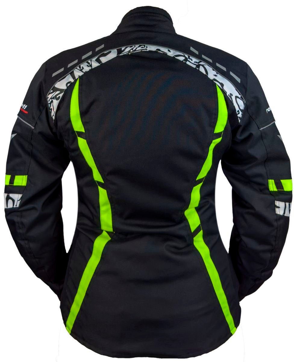 roleff Motorradjacke Zelina RO wasserdicht und winddicht, mit Weitenverstellung