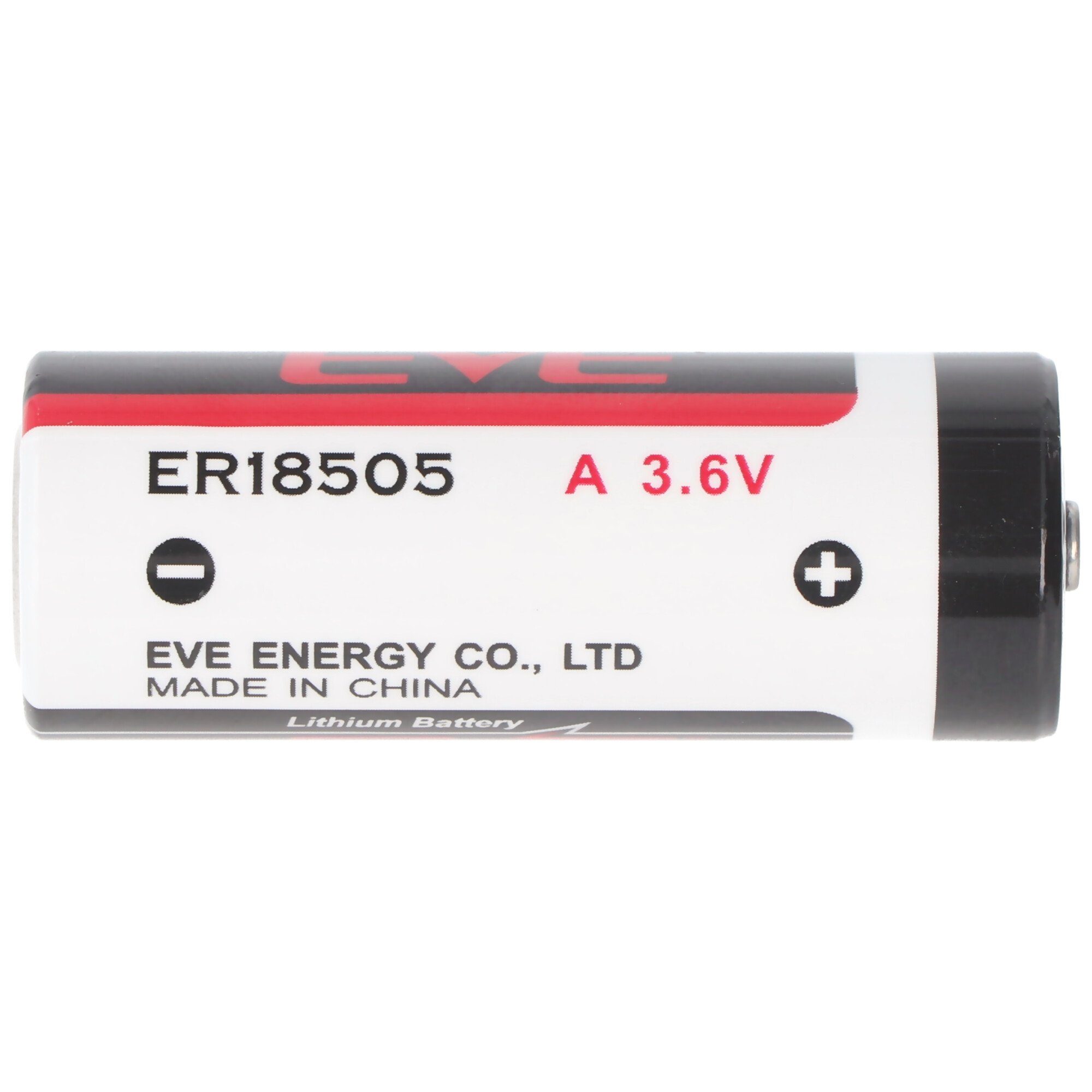 3800 Lithium 3,6 EVE Li-SOCl2 Batterie ER18 mAh EVE Batterie Volt ER18505 Batterie