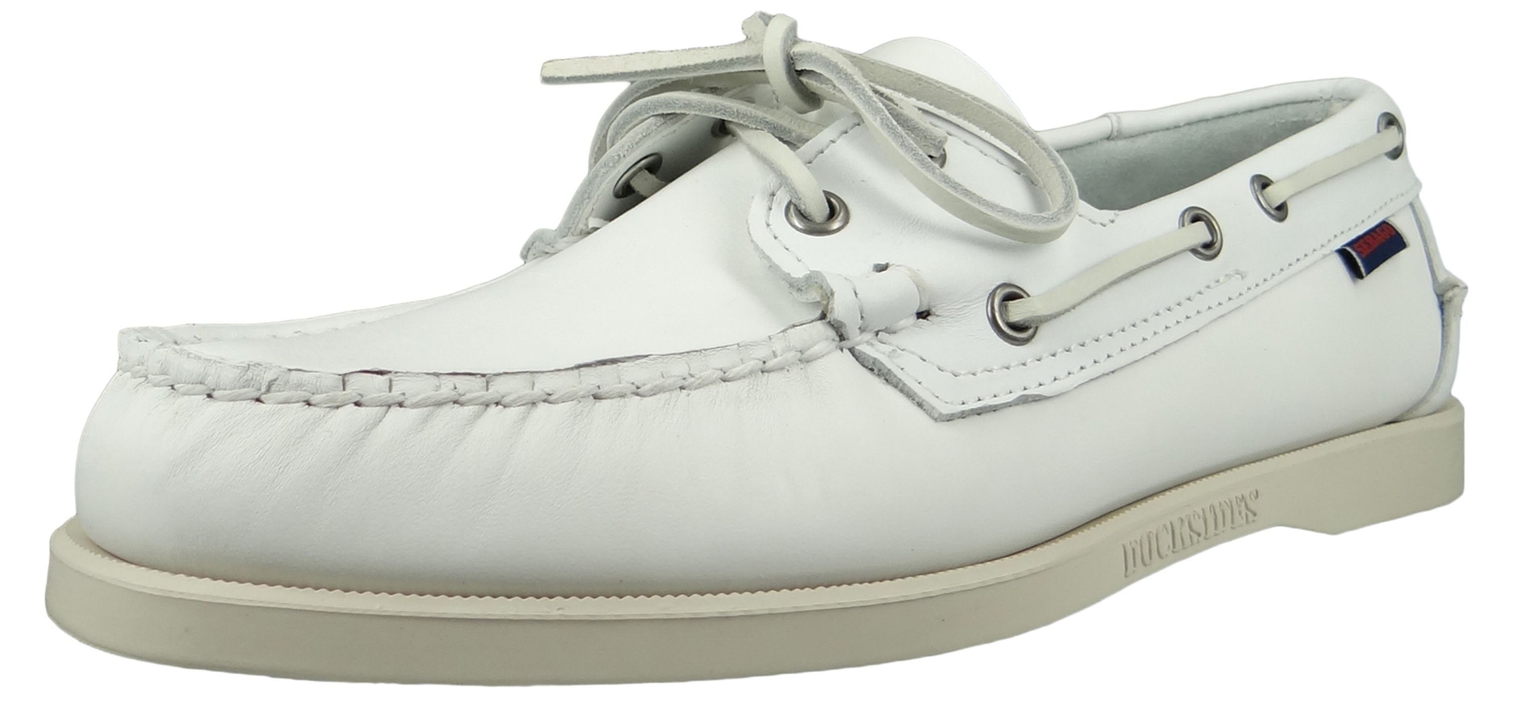 Sebago 7000H00 911 Docksides Portland White Schnürschuh
