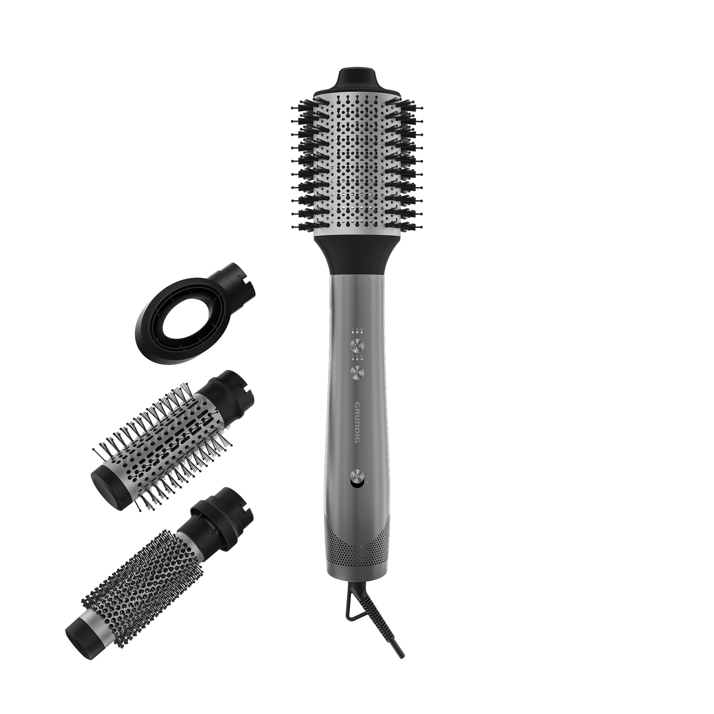 Grundig Volumen- und Lockenstyler HS 7580, Ionen-Keramik-Beschichtung