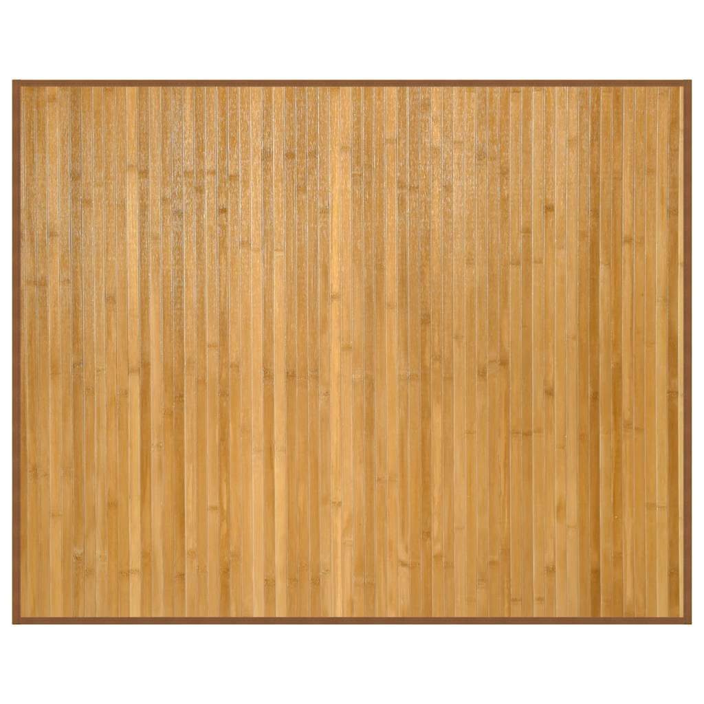 Teppich Teppich Rechteckig Natur 80x100 cm Bambus