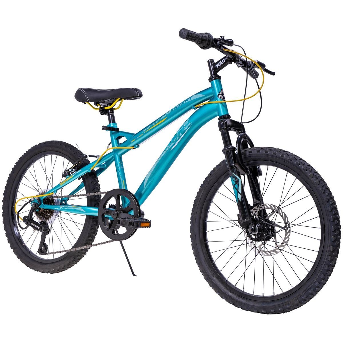 Huffy Mountainbike 20 Zoll Kinder Jungen Fahrrad MTB Mountainbike EXTENT Blau 20359w, 6 Gang Shimano, Kettenschaltung, Federgabel, Scheibenbremse, 6 Gang | Hardtail