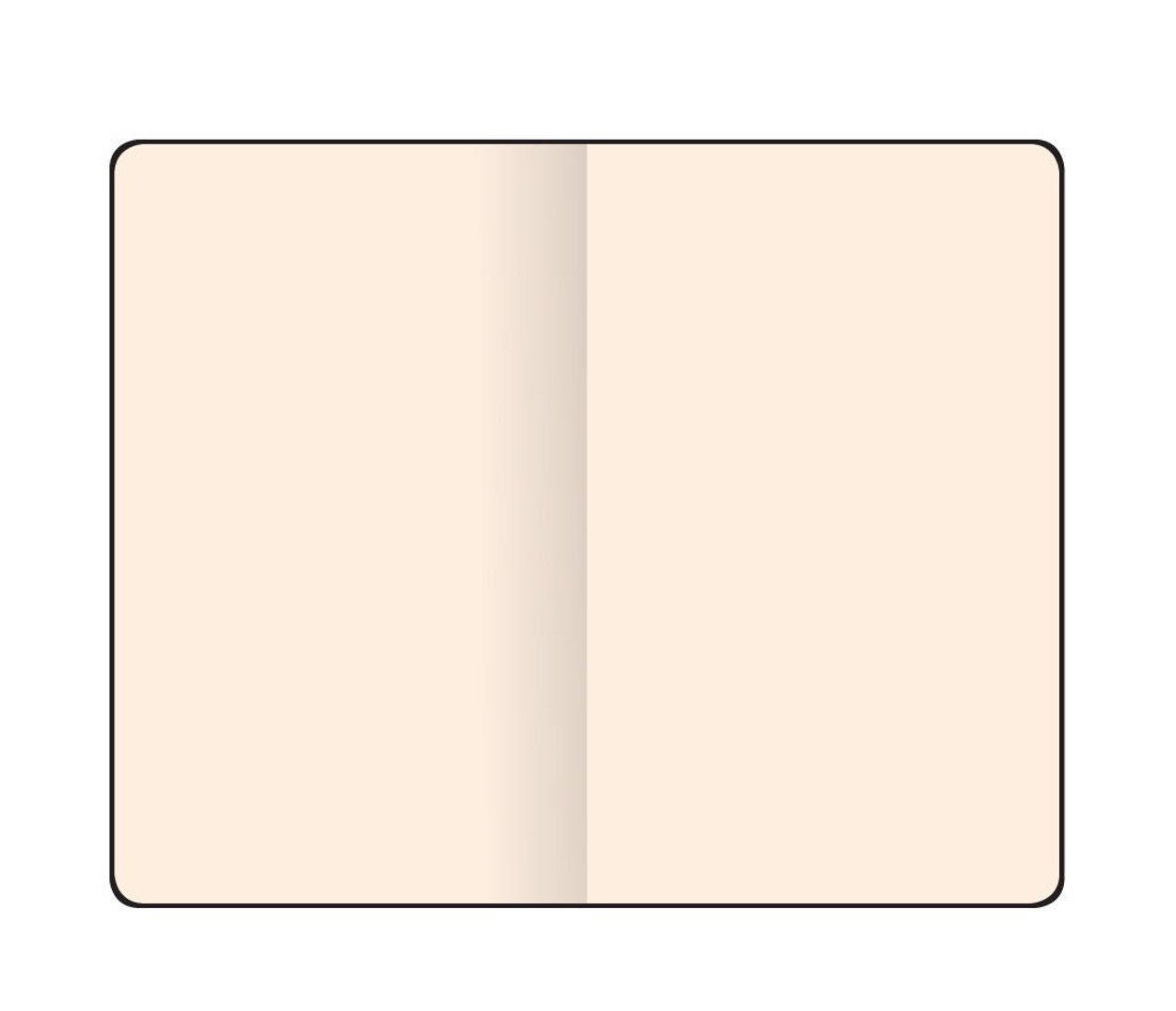 96 Global Seiten Skizzenbuch Notizbuch 15,5x21,5cm Papier / 170g Flexbook Schwarz Flex Sketchbook Munken Blanko
