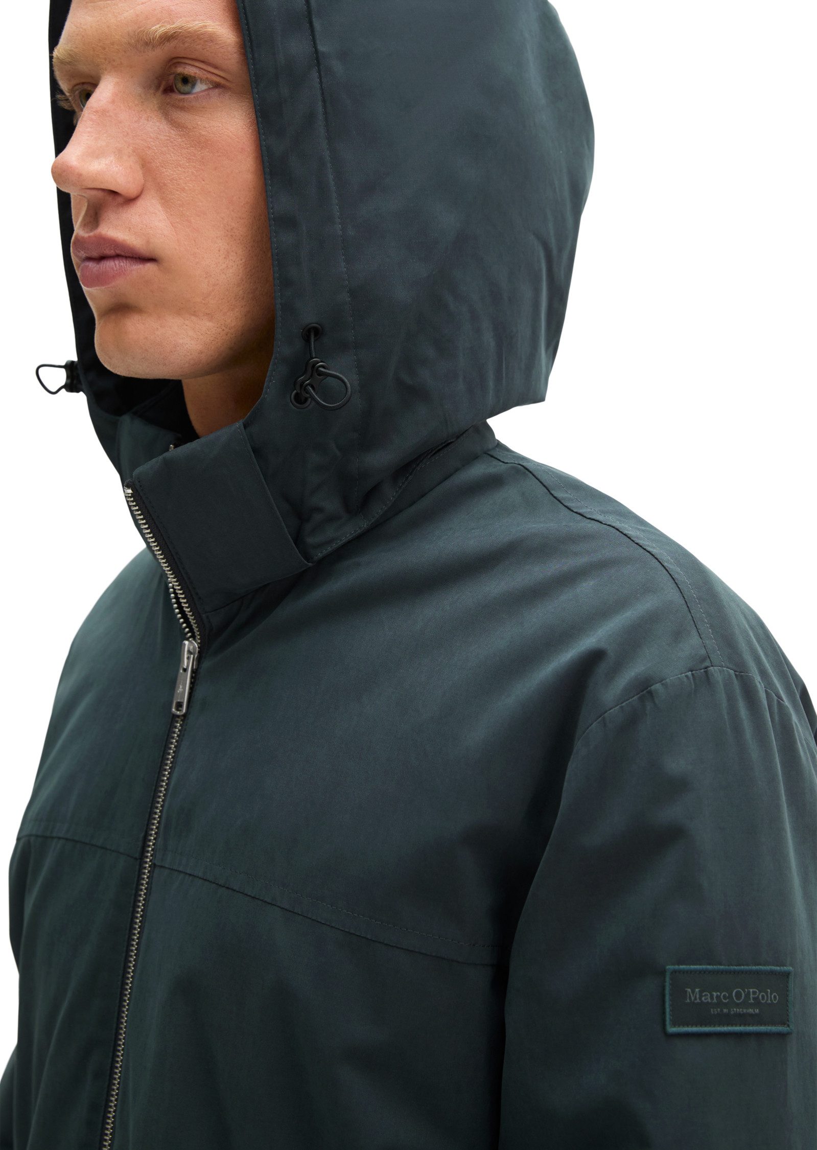 Marc O'Polo Blouson regular mit abnehmbarer Kapuze
