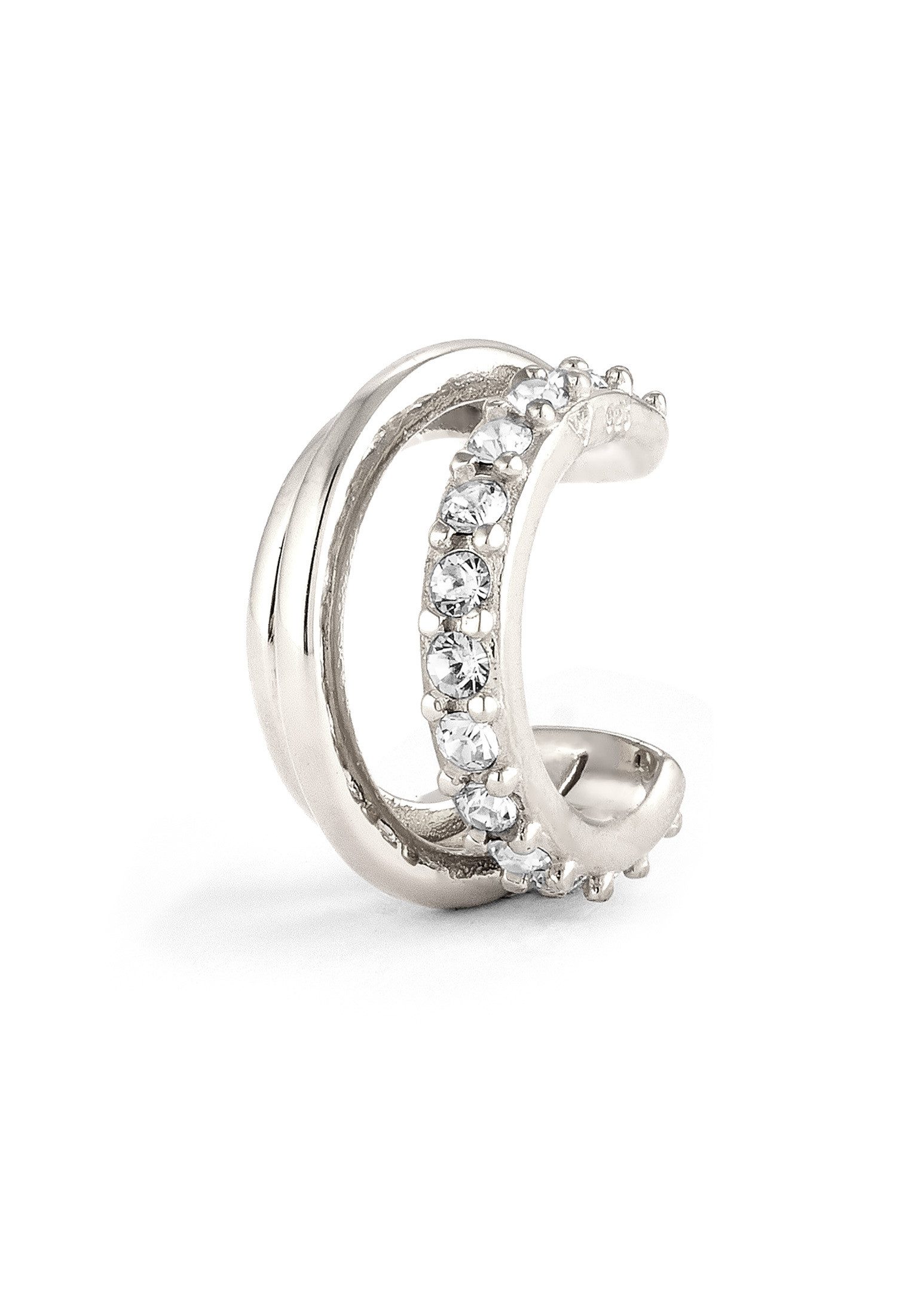 Elli Ohrklemme Earcuff Single Glas Kristalle günstig online kaufen