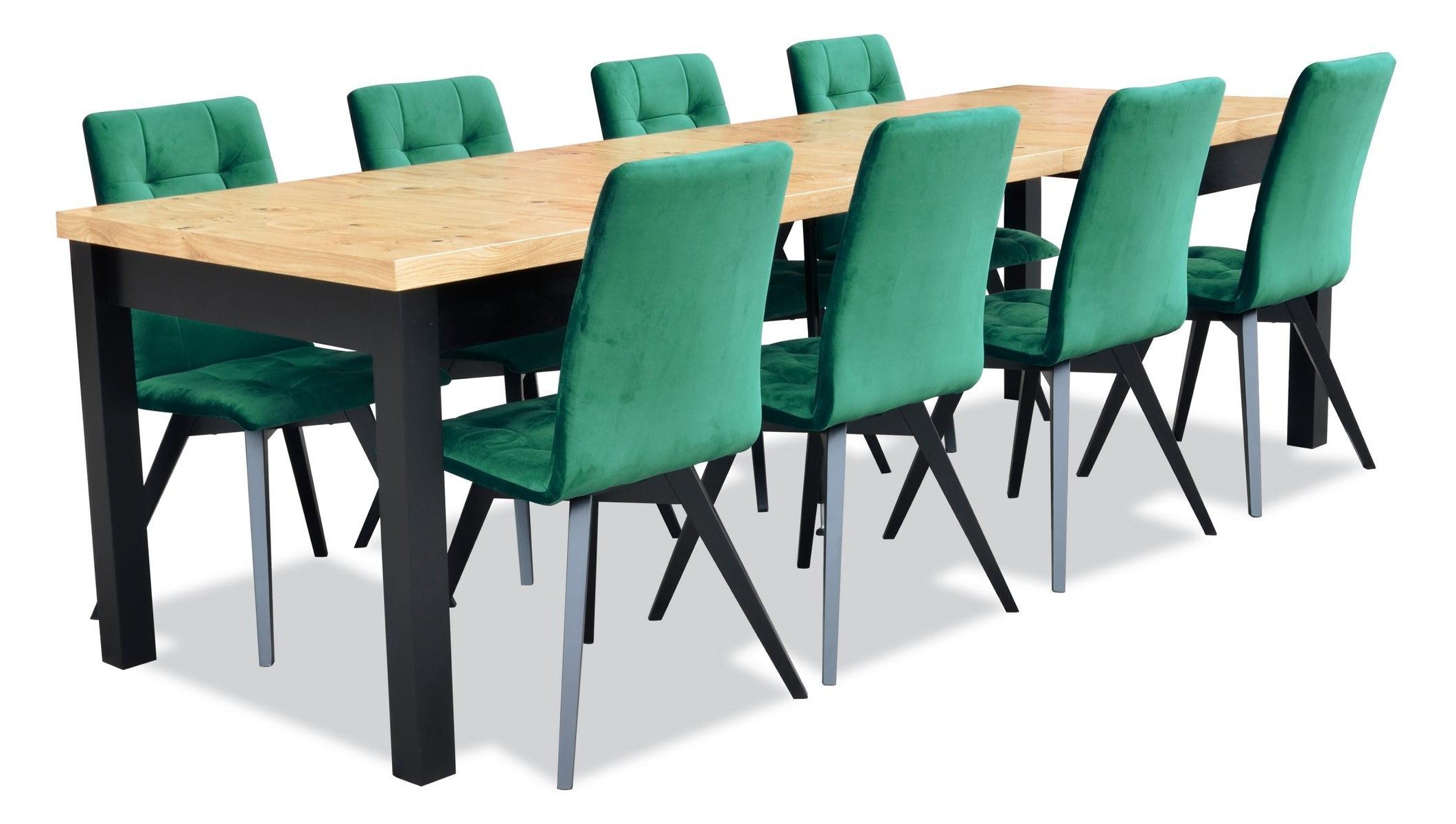 Xlmoebel Essgruppe Luxus Tisch mit 6 Lehnstühlen - 7-teiliges Set, (Essgruppe, 7-tlg., 7-teiliges Set), Made in Europa