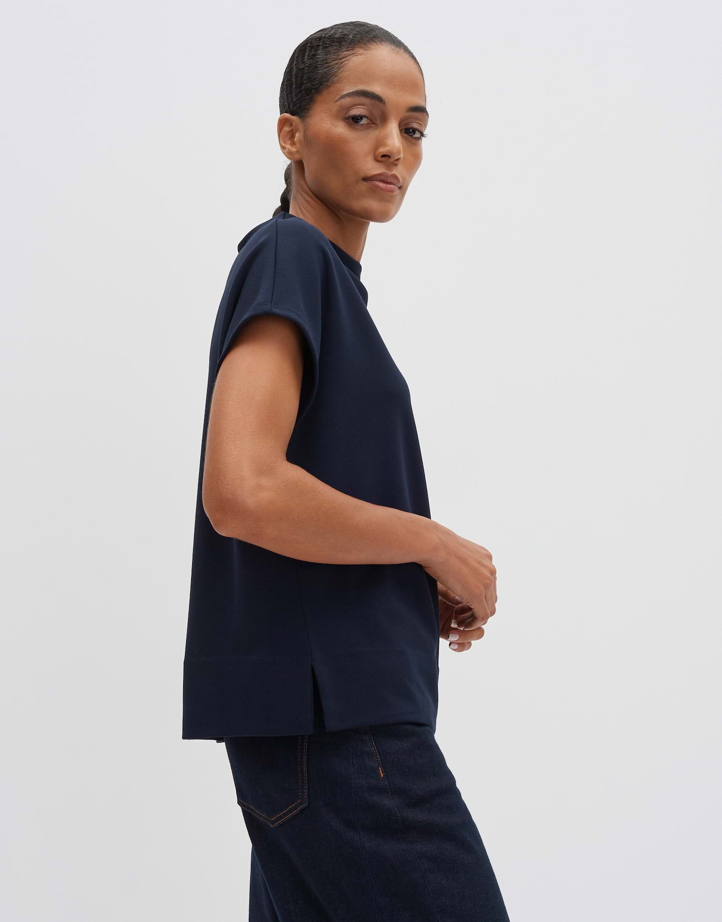 someday Sweatshirt UJANITA Regular aus weichem Viskose Mix