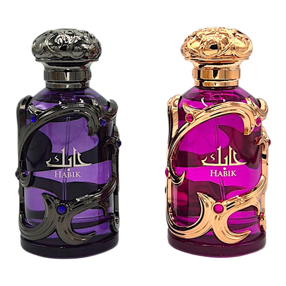 Lattafa Duft-Set Habik Serien EDP 100ml + Parfümzerstäuber (leer) Set - 1 Stk
