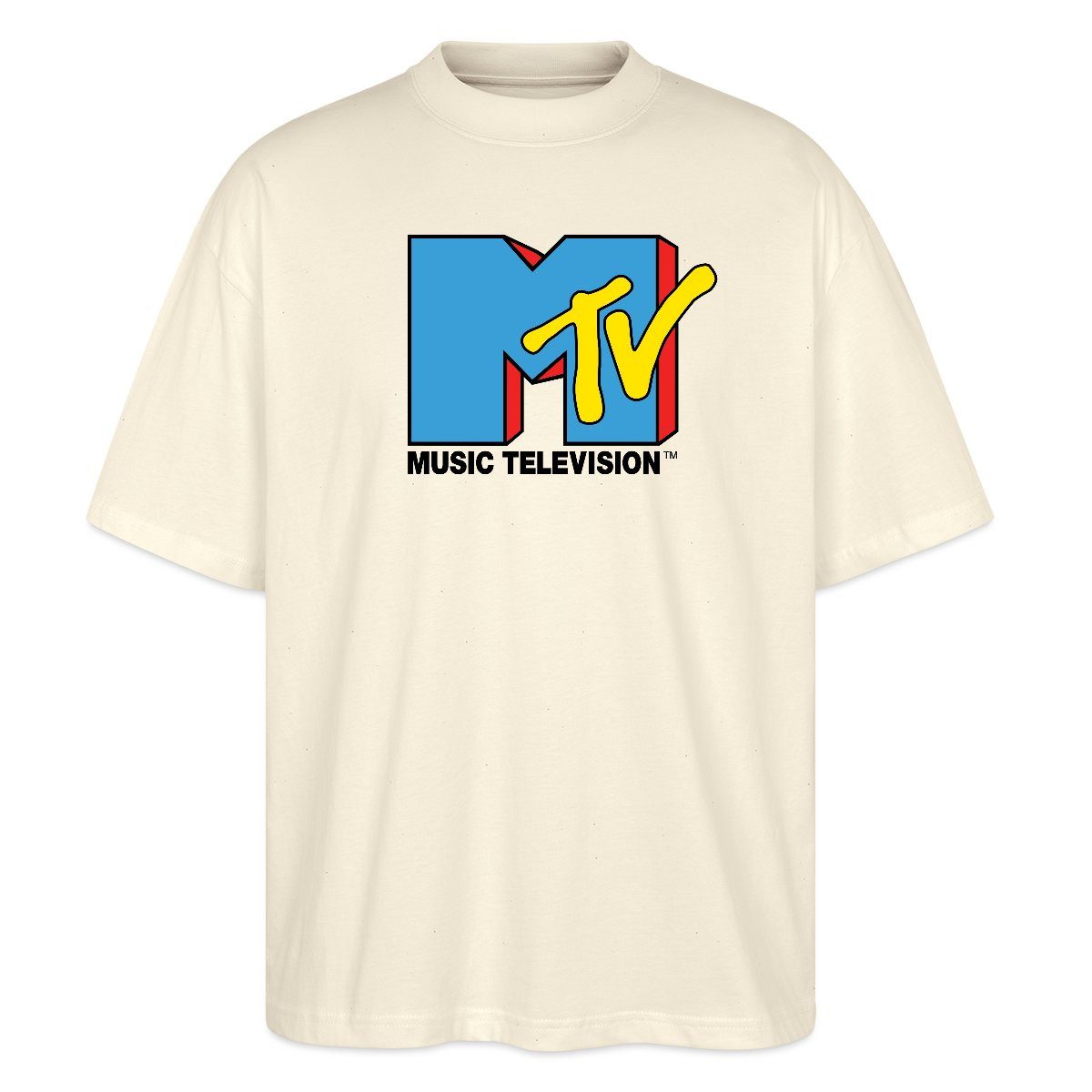 T-Shirt MTV Music Television Klassiches Logo Oversize Unisex T-Shirt
