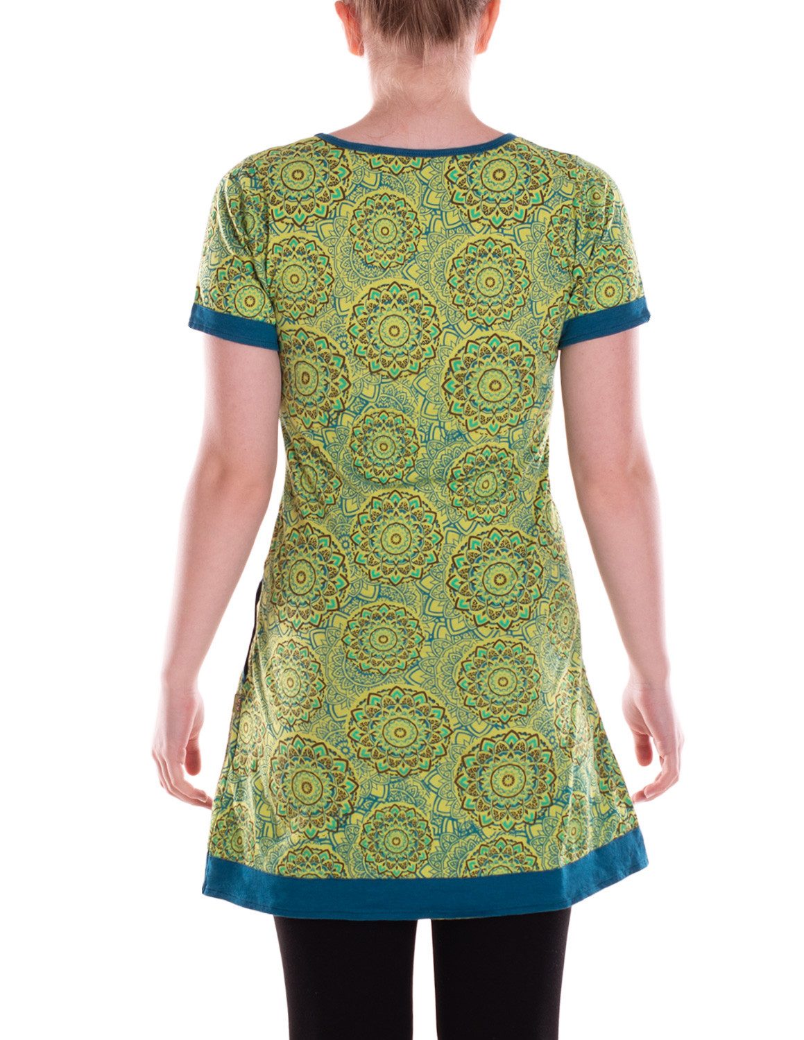 Vishes Minikleid Damen Mini-Kleid Baumwolle geometrisch günstig online kaufen