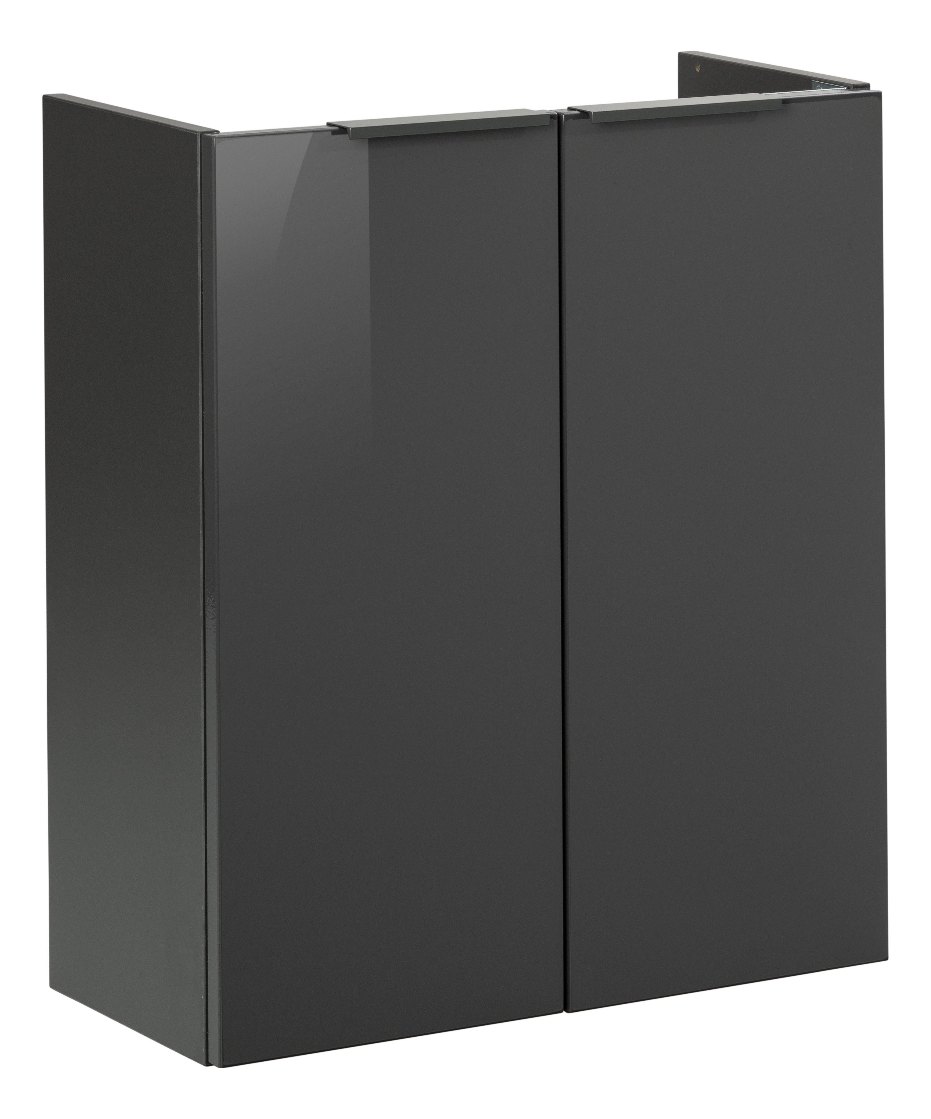 FACKELMANN Waschbeckenunterschrank SBC Badmöbel für Gäste-WC, Breite ca. 55 cm