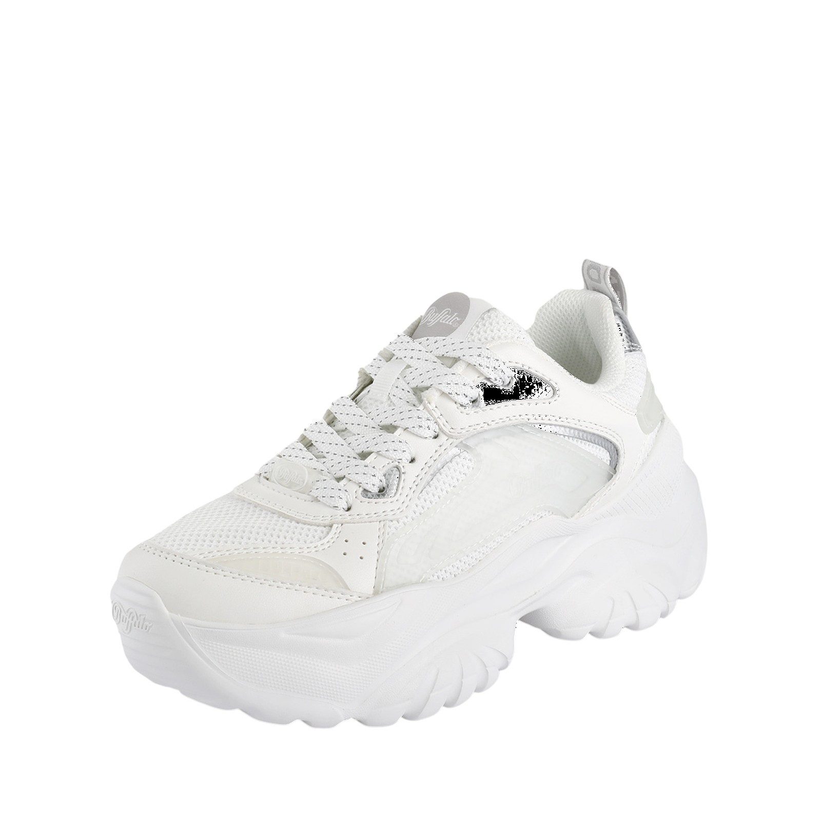 Buffalo 1636587 Bliss Mesh Low Top White Sneaker