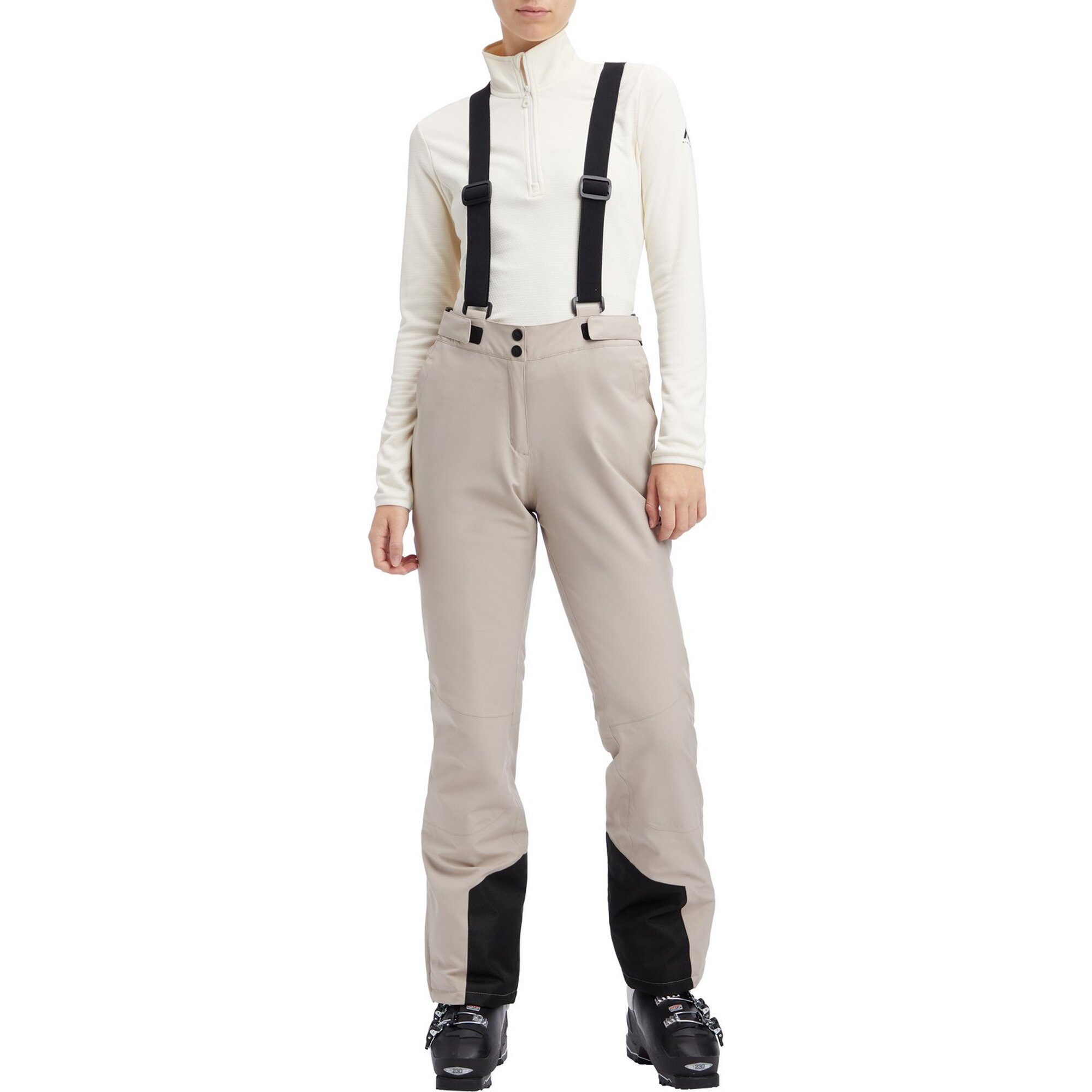 McKINLEY Rollkragenshirt Da.-Funktions-Shirt Andrea W MELANGE/BEIGE günstig online kaufen