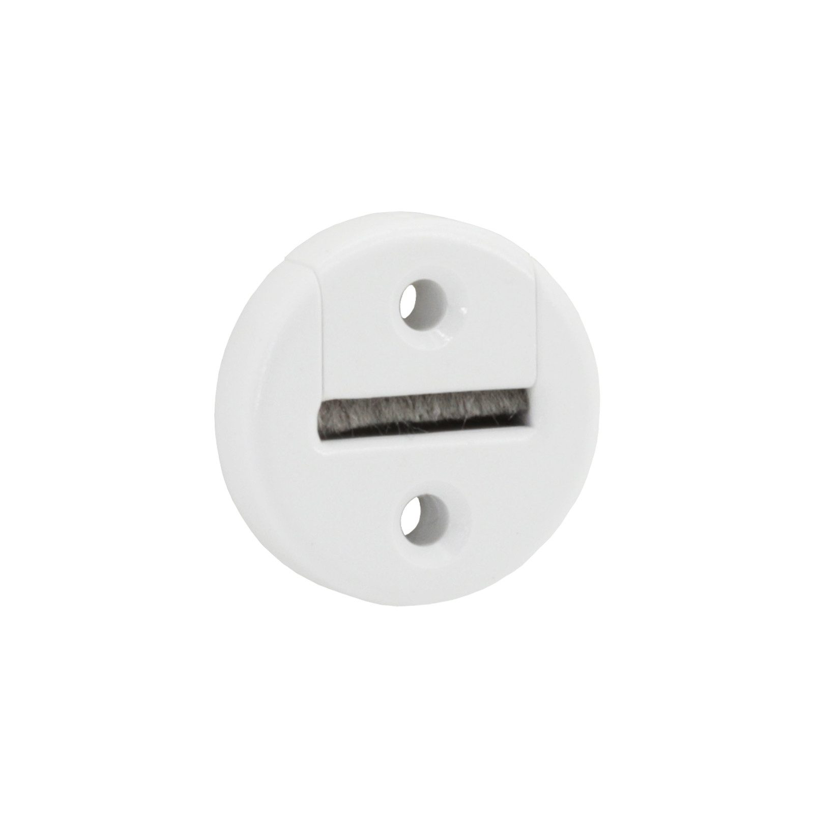Selve Rollladen-Gurtführung 23 mm rund mit Bürste, Aufputz-Montage, für max. 2,30 cm Gurtbreite, 1-St., mit Bürstendichtung, ideal für Sanierungsarbeiten