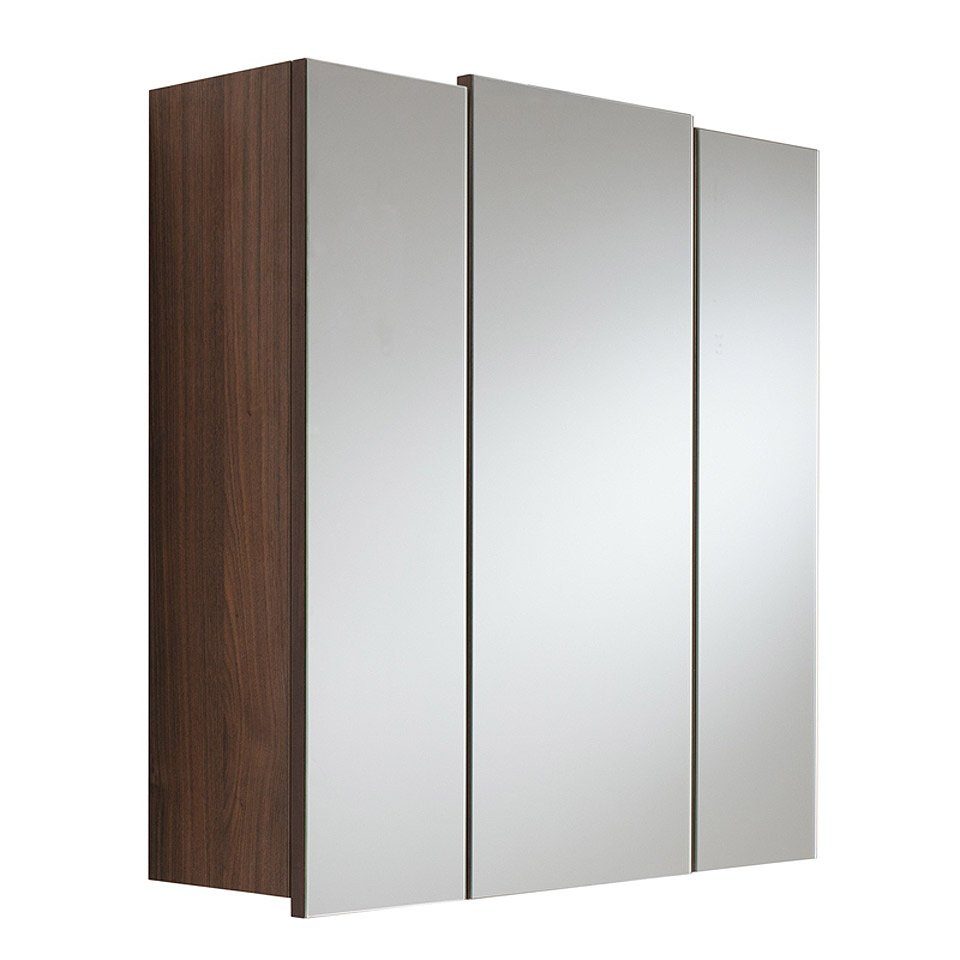 Spiegelschrank Walnuss B/H/T TALONA-02 Lomadox cm 68/68/20 Nb. 68cm