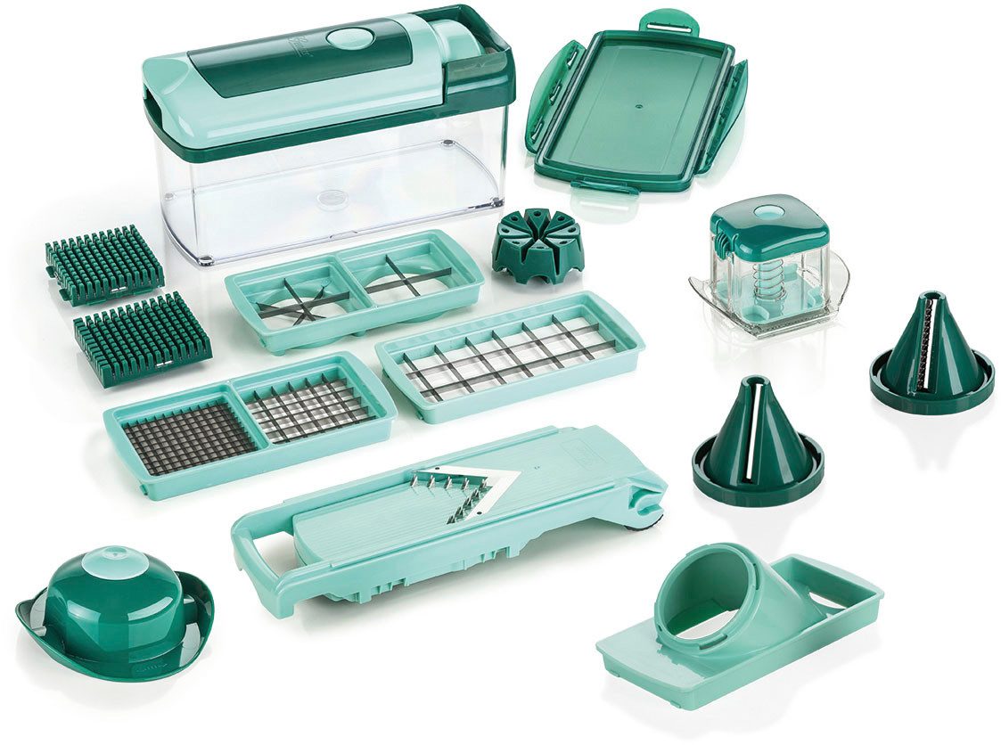 Zerkleinerer Genius Nicer Dicer Fusion 16-tlg., mit Julietti Spiralschneider
