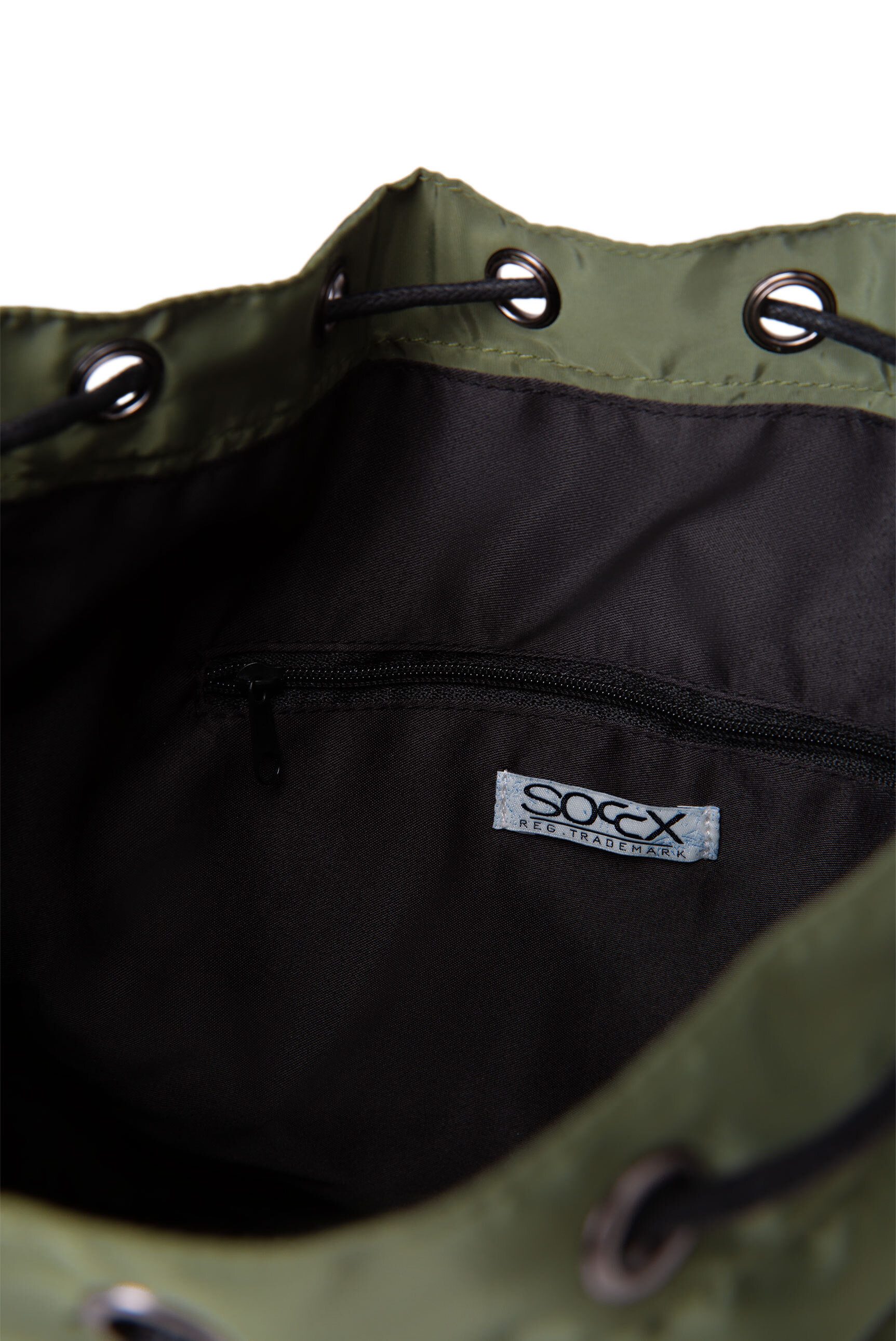 SOCCX Beuteltasche, mit vielen Innenfächern