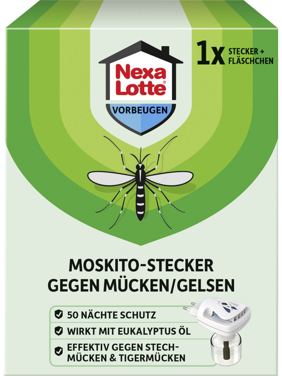 Nexa Lotte Insektenvernichter Nexa Lotte MoskitoStecker gegen Mücken/Gelsen 1